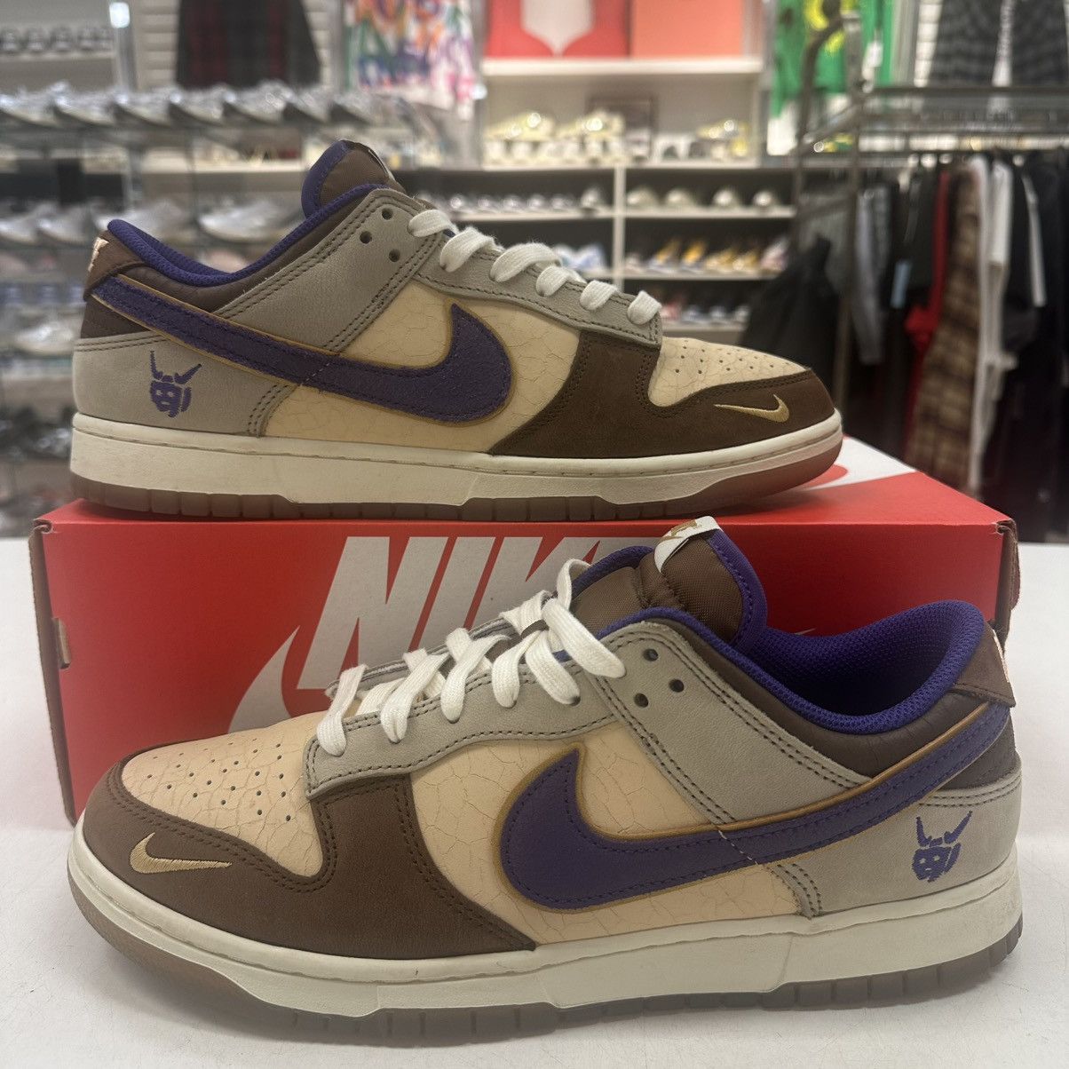 Nike Size 10 - Nike Dunk Low Premium Setsubun - DQ5099-268 Size US 10 / EU 43 - 1 Thumbnail
