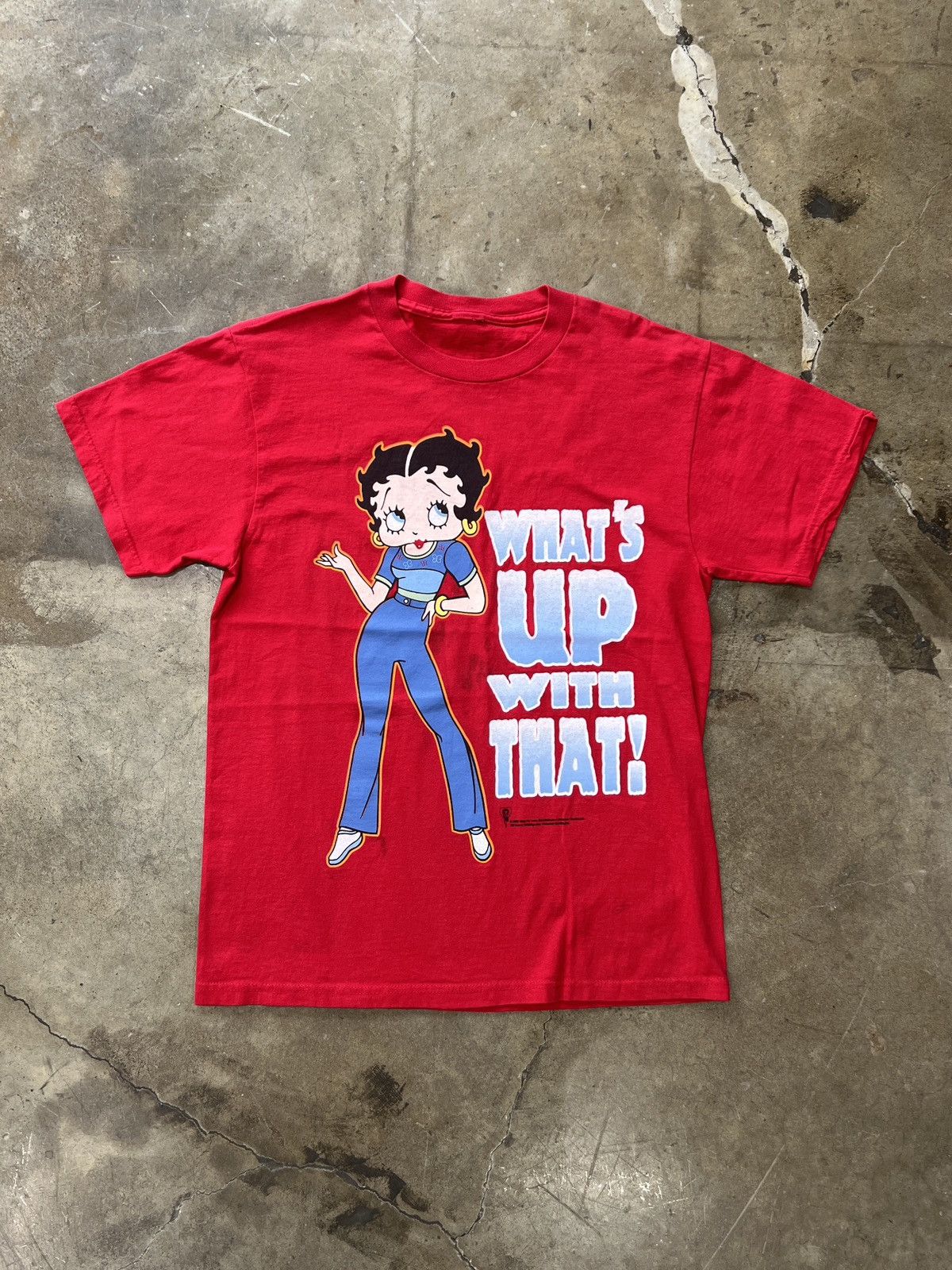 Vintage Vintage 2000 Betty Boop What Up With That Tee Large Size US L / EU 52-54 / 3 - 2 Thumbnail