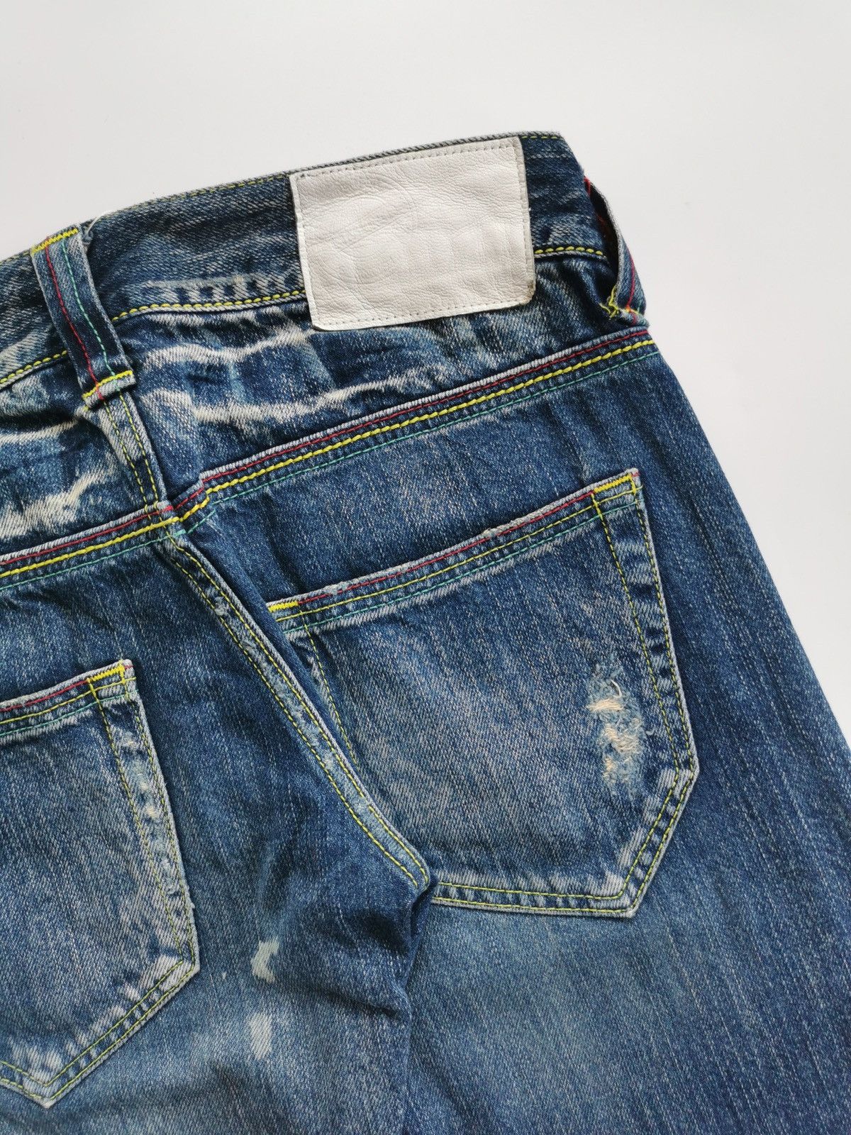 Japanese Brand EXIV Co Ltd Japan Denim Jeans Size US 28 / EU 44 - 7 Thumbnail