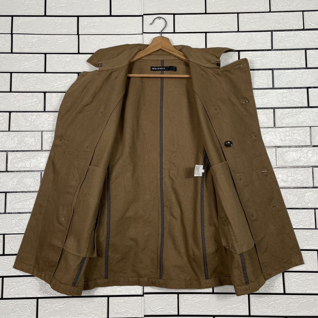 Boycott Boycott Double Breasted Brown Jacket Size US M / EU 48-50 / 2 - 11 Thumbnail