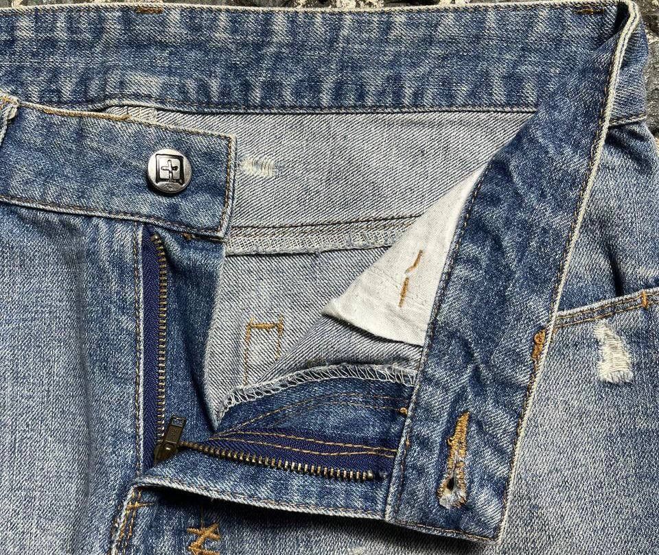 Ksubi Ksubi - Tattered Denim Jeans Size US 29 - 7 Thumbnail