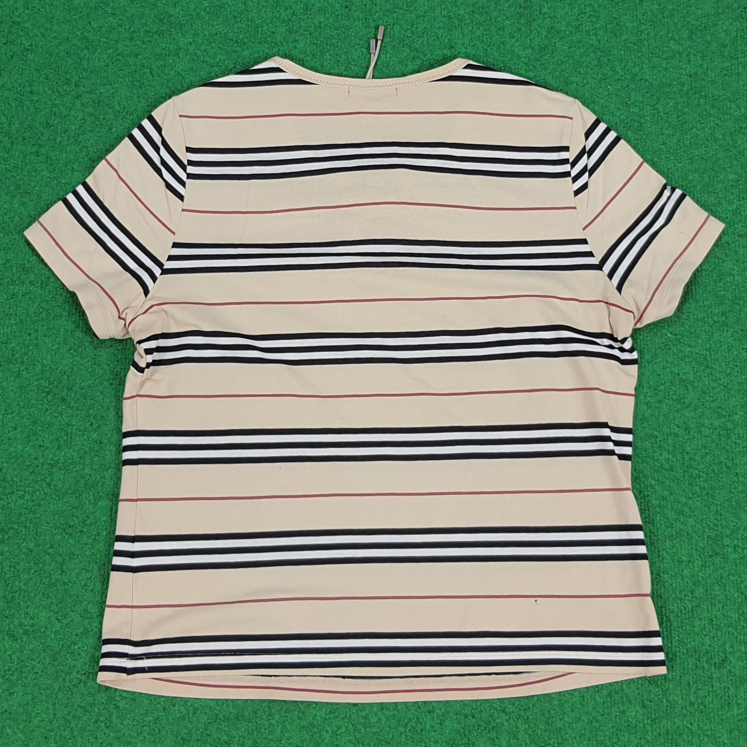 Burberry × Vintage Vintage Burberry London Striped Tshirt Size M / US 6-8 / IT 42-44 - 3 Thumbnail