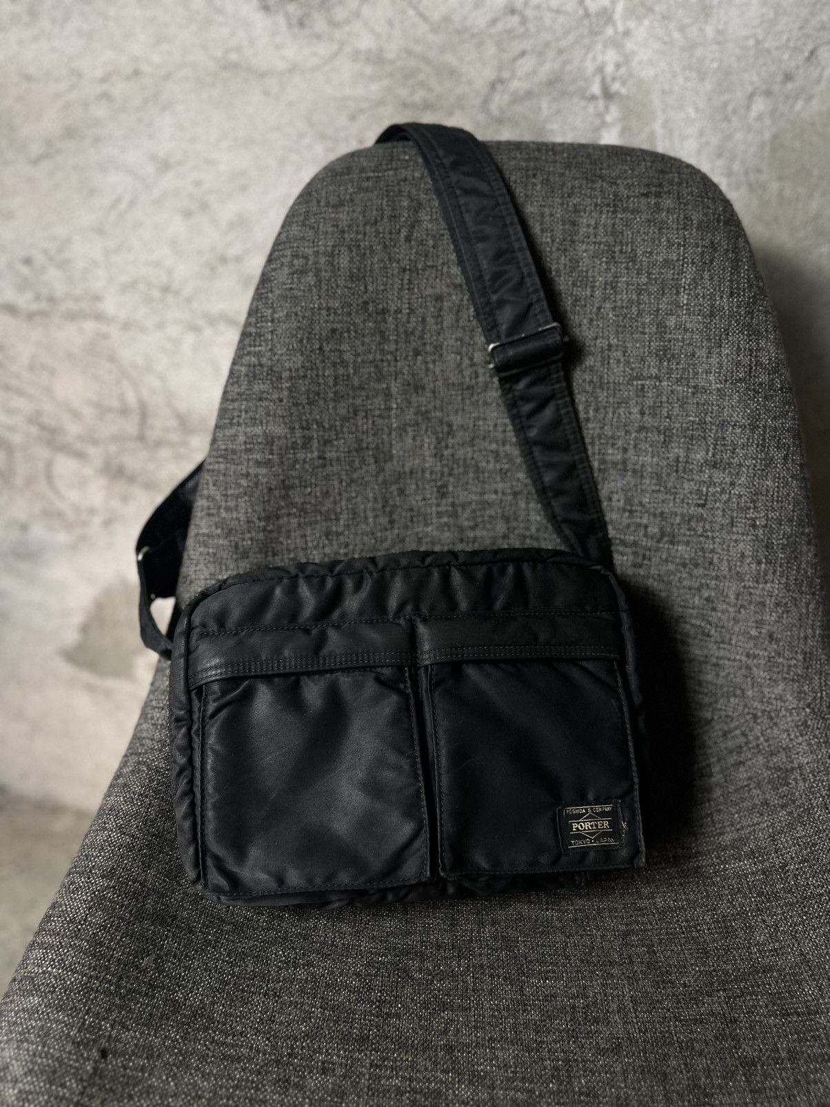 Porter Porter Yoshida & Co - Tanker Messenger Bag - Black Size ONE SIZE - 1 Thumbnail