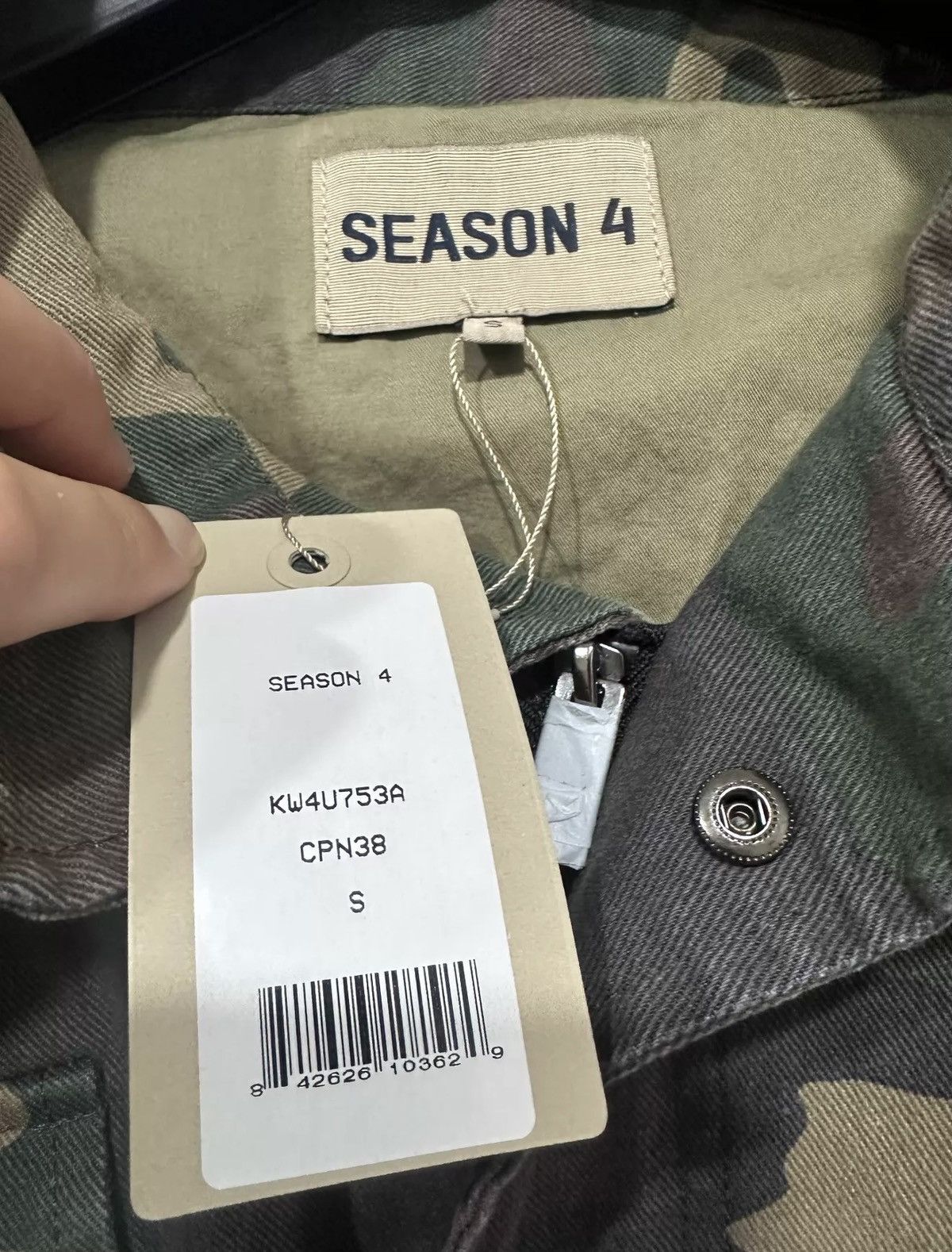 Yeezy yeezy season 4 m65 Camo Military Parka jacket Size US S / EU 44-46 / 1 - 3 Thumbnail