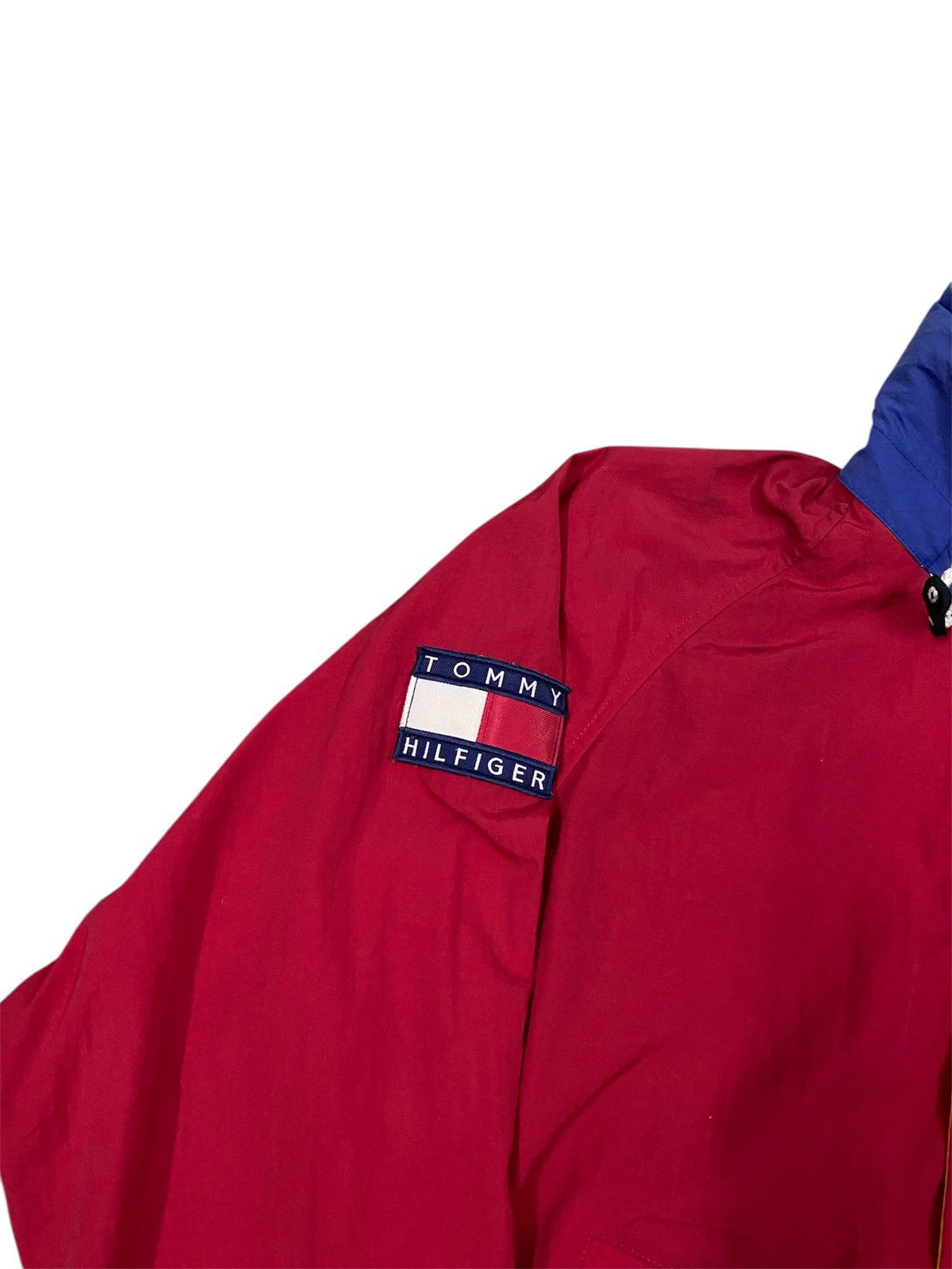Tommy Hilfiger Vintage tommy hilfiger jacket hided hoodie Size US M / EU 48-50 / 2 - 2 Thumbnail