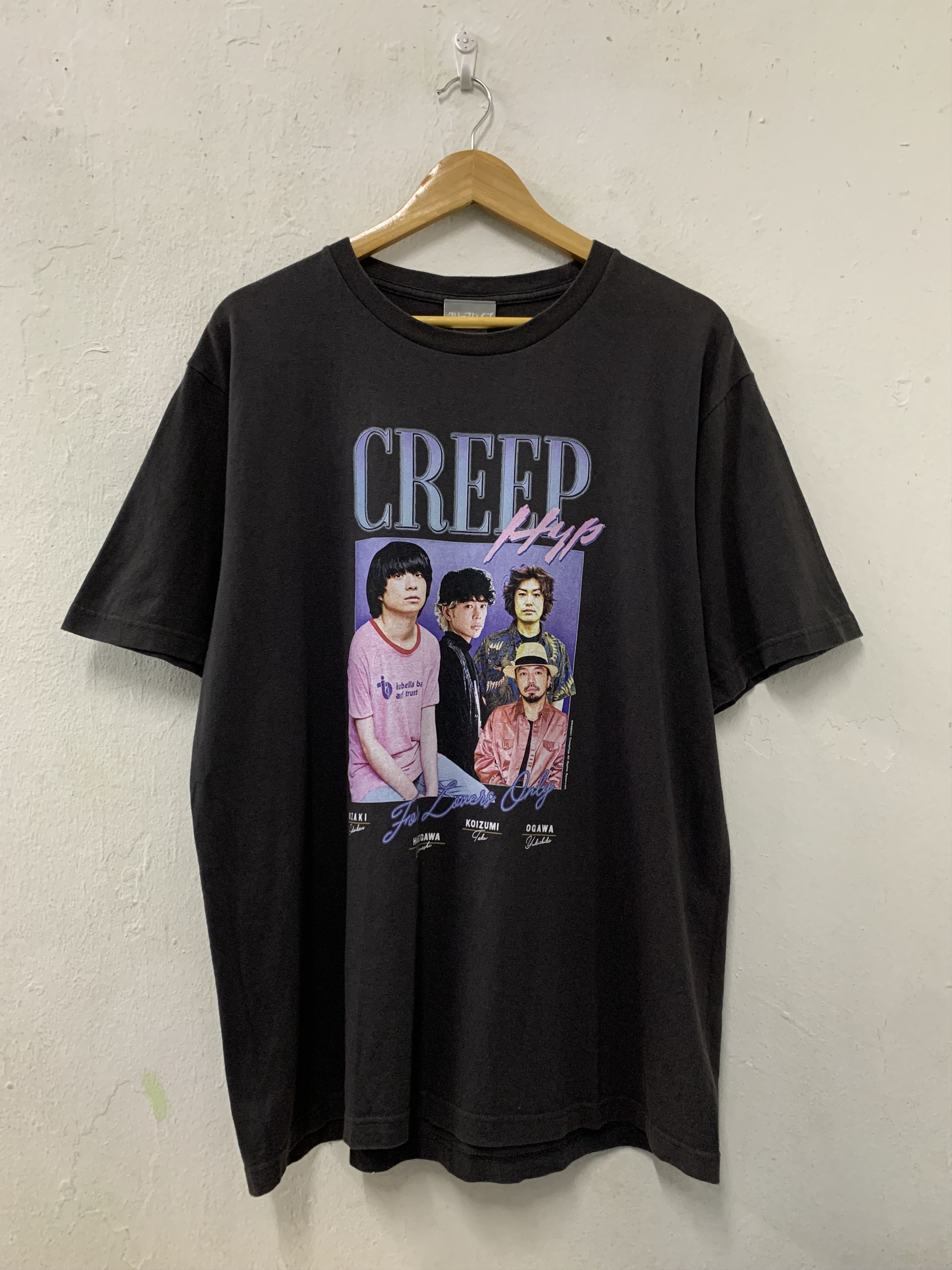 Band Tees CREEP HYP Japanese Band Size US XL / EU 56 / 4 - 1 Thumbnail
