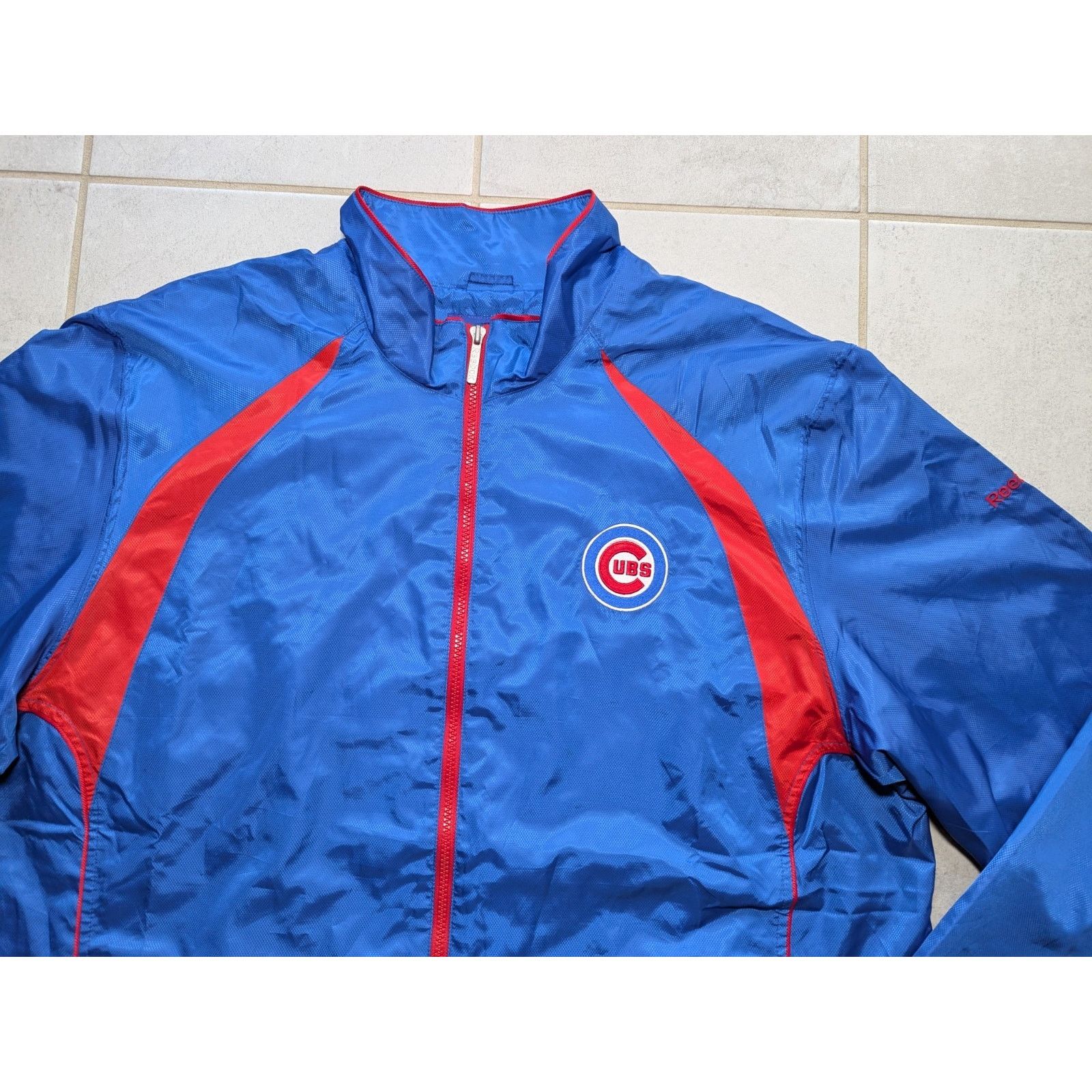 Reebok Reebok Men's XXL Chicago Cubs Genuine Merchandise Windbreak Size US XXL / EU 58 / 5 - 3 Thumbnail