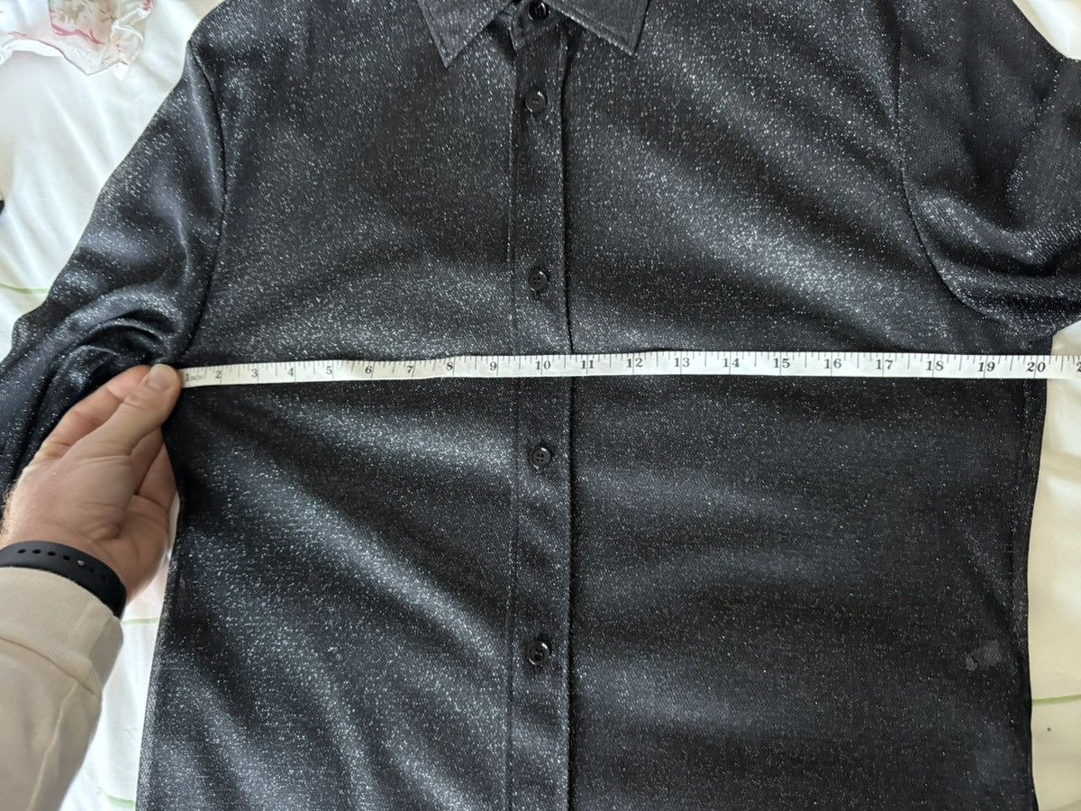 Celine $1.2k Celine Loose Carnaby shirt in lurex mesh Hedi 38 M Size US M / EU 48-50 / 2 - 5 Thumbnail