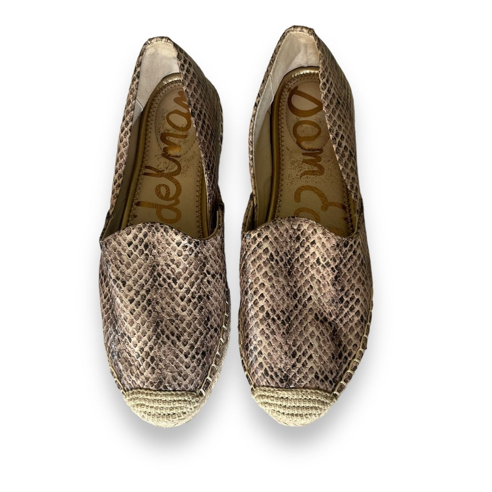 Sam Edelman Sam Edelman Kesia leather slip on Espadrille flat loafer NEW Size US 8.5 / IT 38.5 - 3 Thumbnail