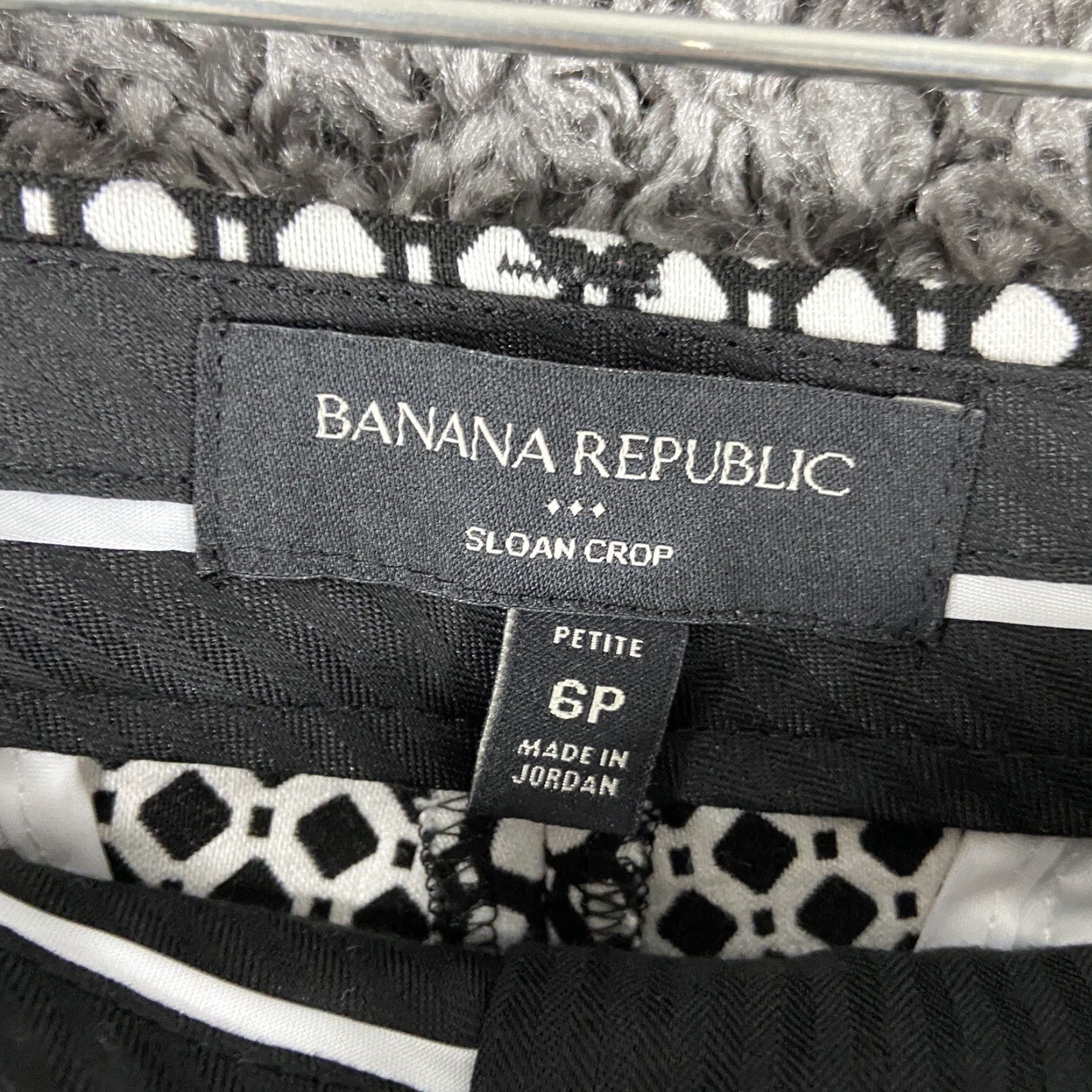 Banana Republic Banana Republic Sloan Crop Dress Pants Women’s 6 Petite Ankle Pants Dress Pants 6P Multicolor Womens Petitess? Size 28" / US 6 / IT 42 - 5 Thumbnail