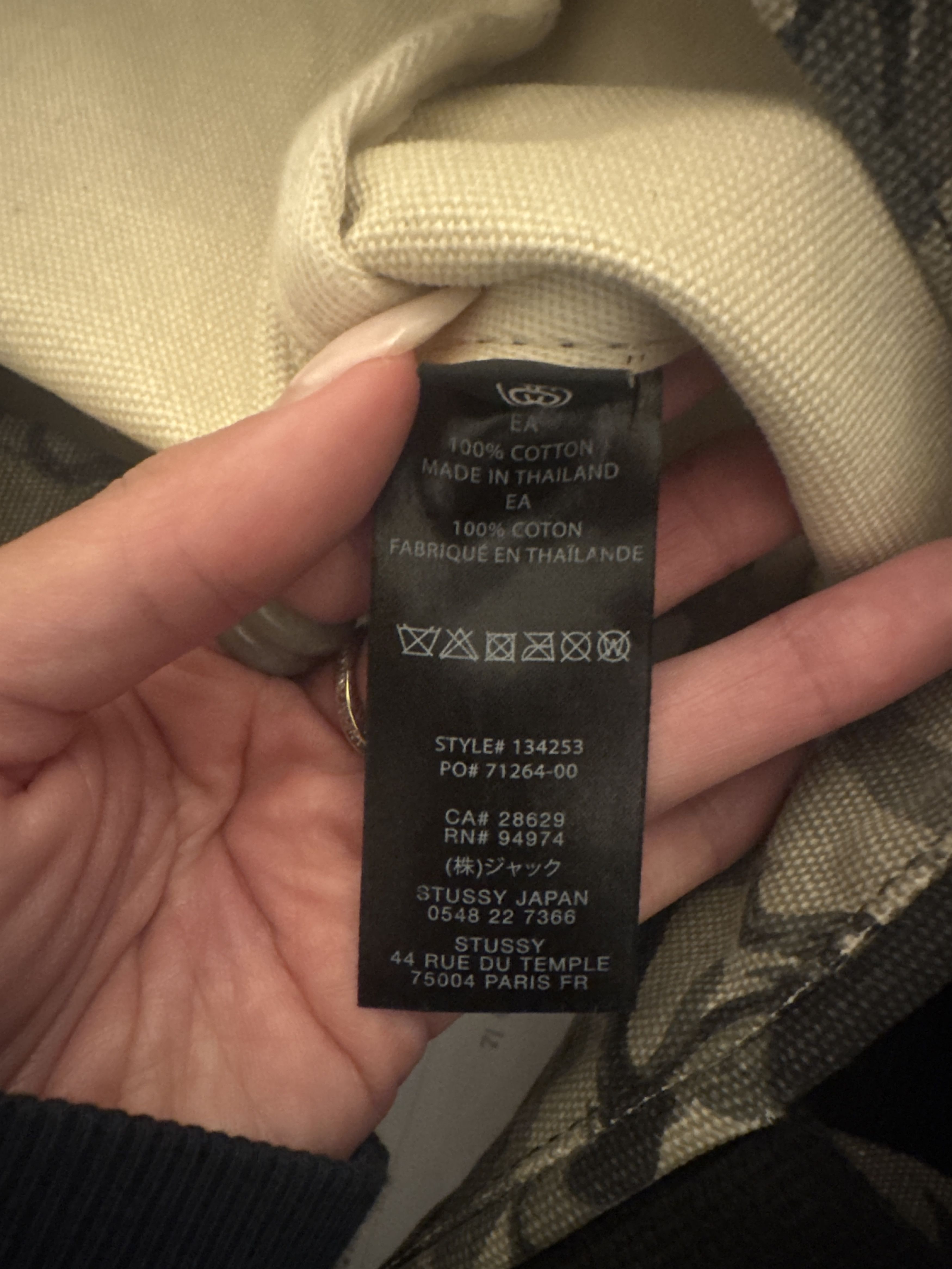 Stussy Canvas tote Size ONE SIZE - 2 Thumbnail