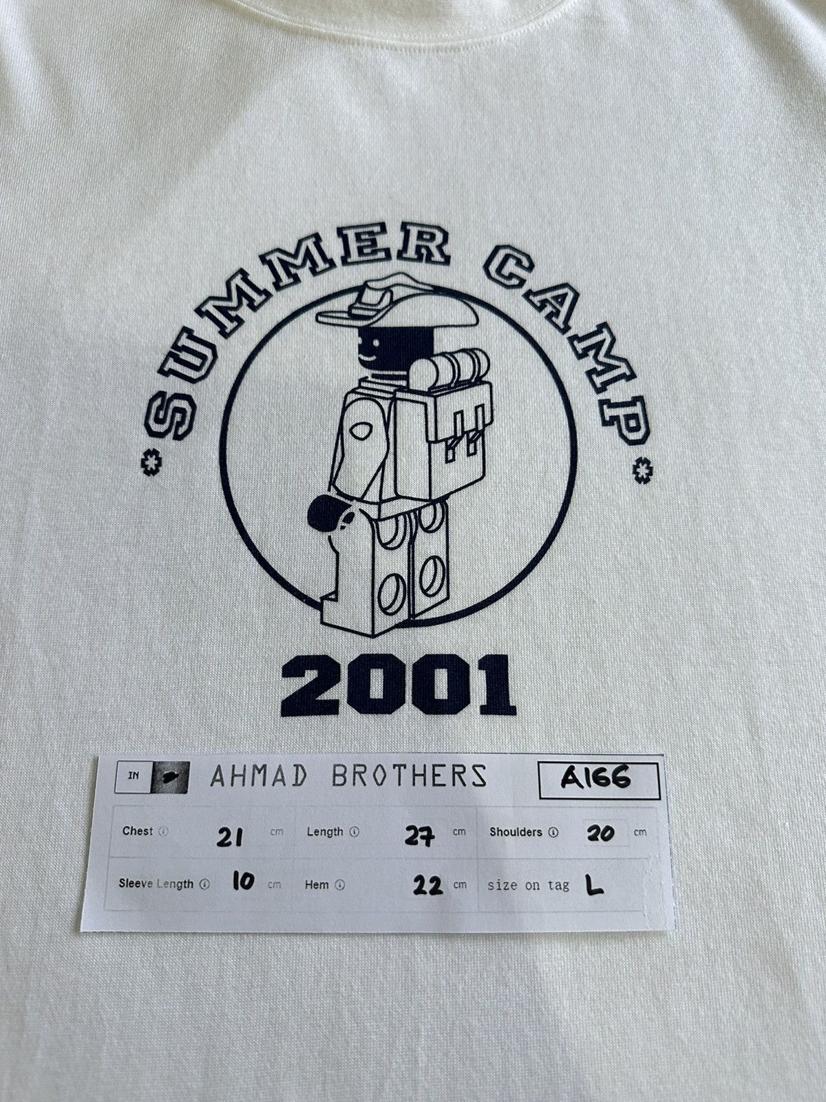 LEGO Vintage Lego Summer Camp Tshirt A166 Size US L / EU 52-54 / 3 - 10 Thumbnail