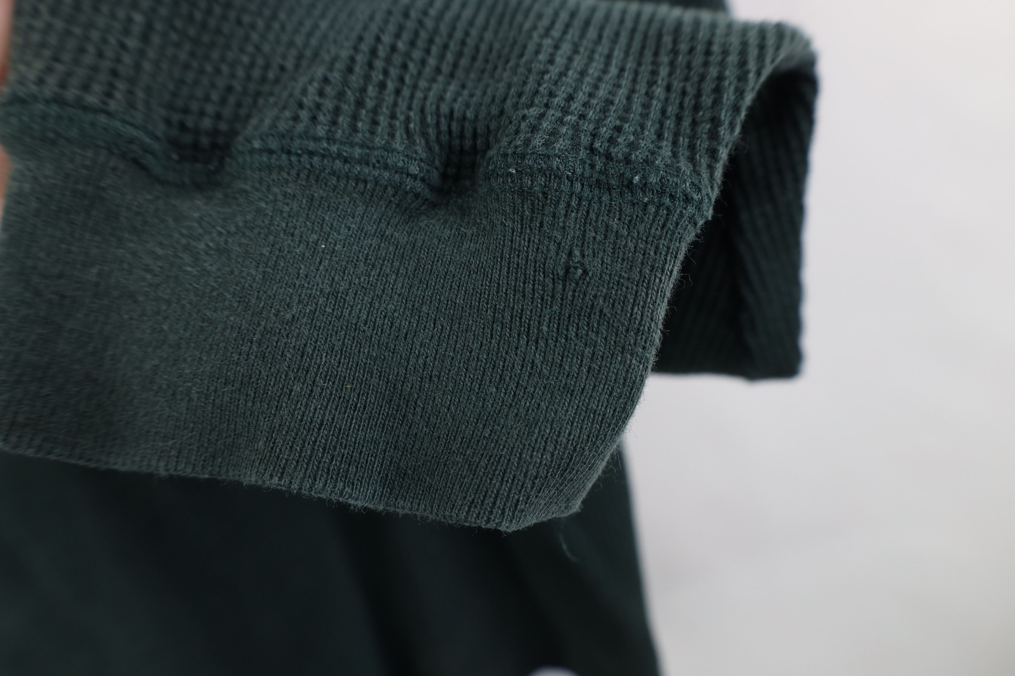 Vintage Vintage 90s Streetwear Knit Long Sleeve Henley T-Shirt Size US L / EU 52-54 / 3 - 9 Thumbnail