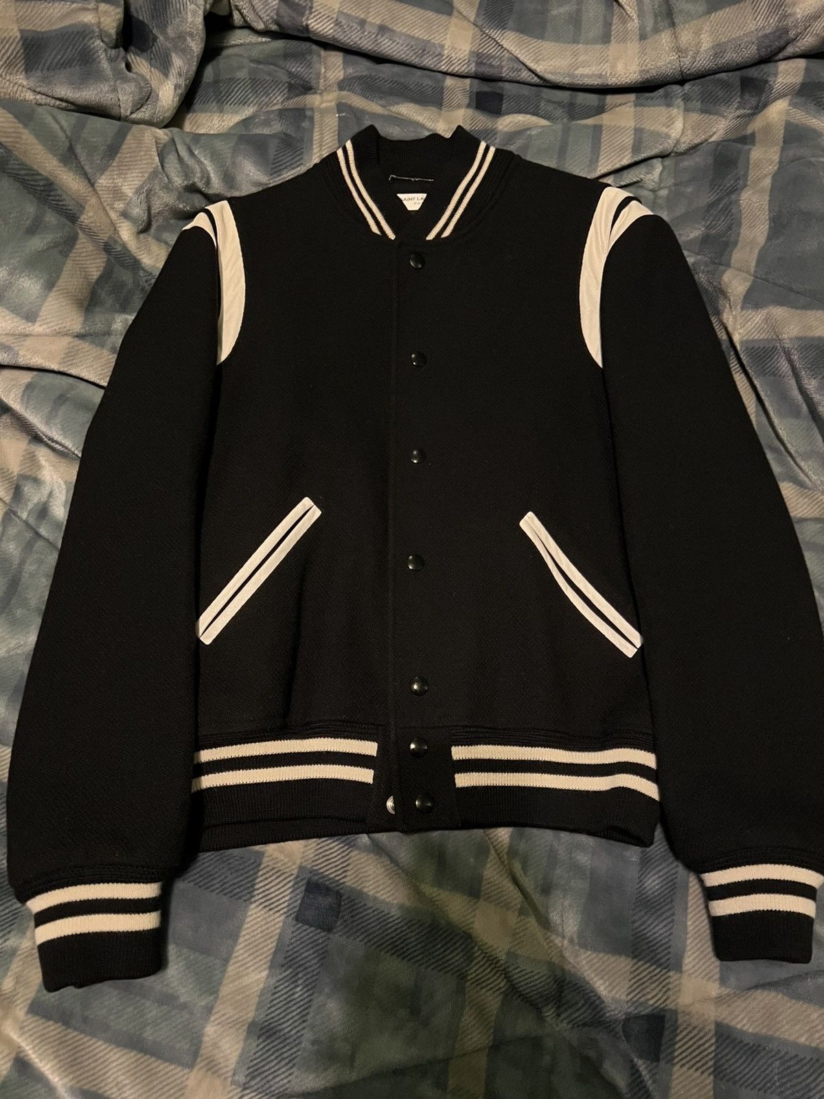 Saint Laurent Paris Saint Laurent SLP 2022FW Black Fine Glitter 