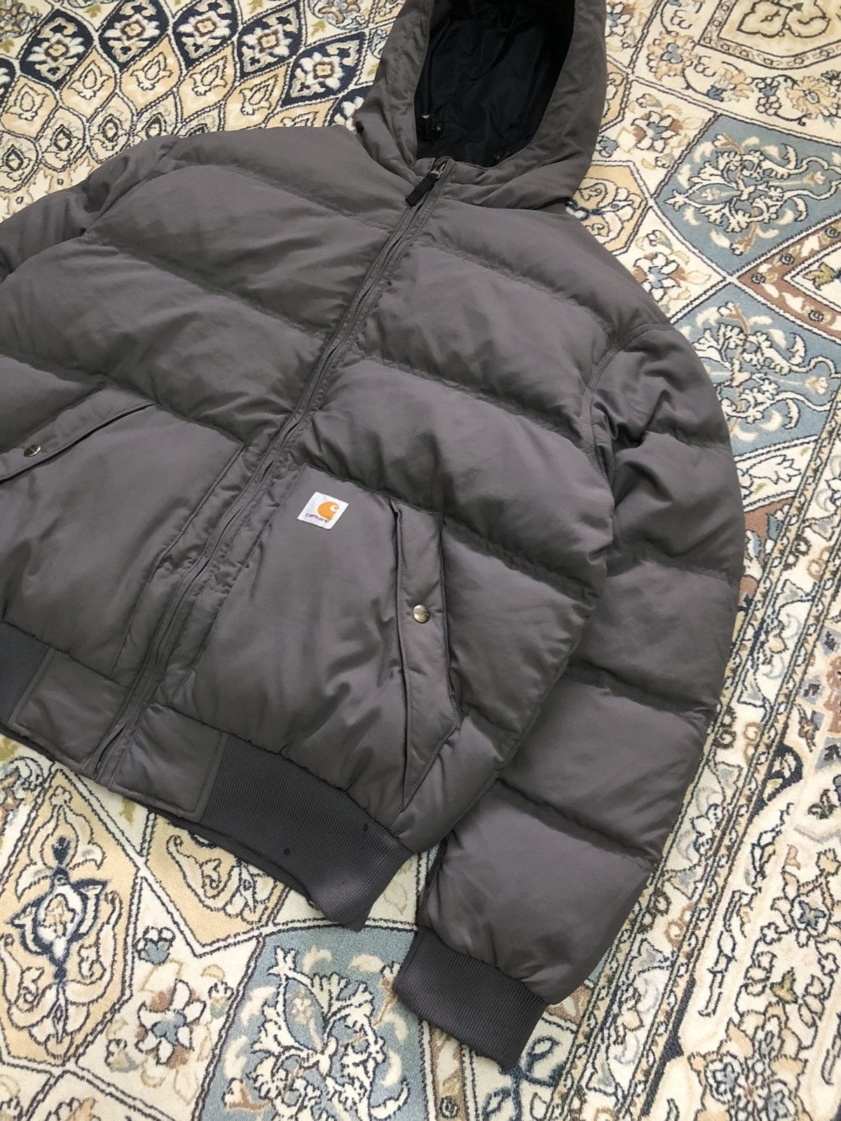 Carhartt Rare❗️Carhartt Puffer Winter Jacket Wt Hoodie Size US M / EU 48-50 / 2 - 18 Thumbnail