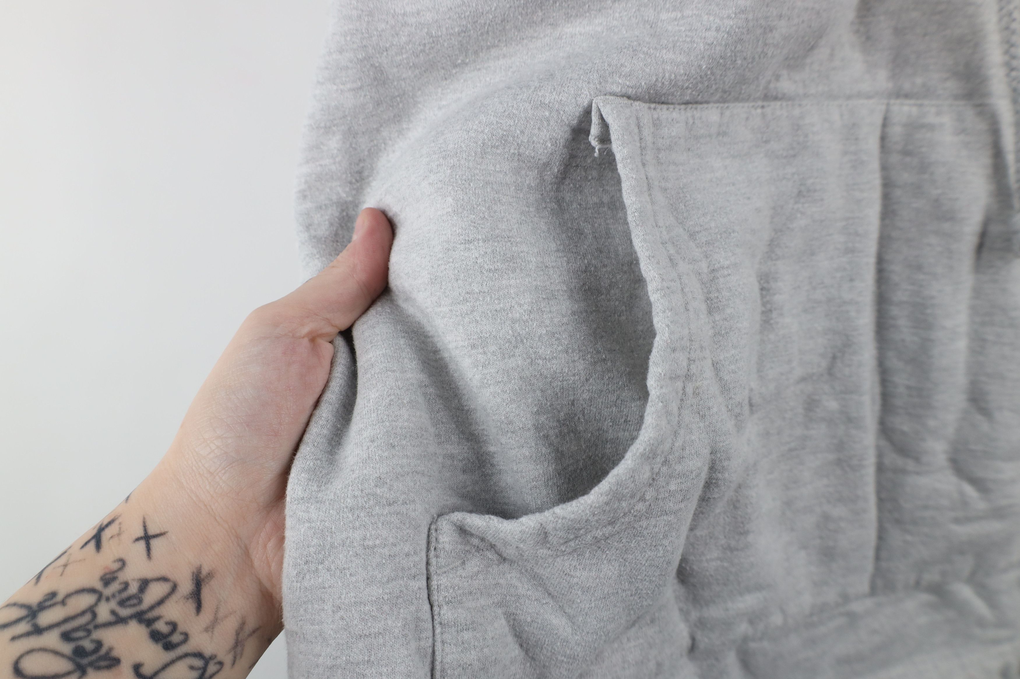Vintage Vintage 90s Y2K Streetwear Heavyweight Sweatshirt Gray Size US M / EU 48-50 / 2 - 5 Thumbnail