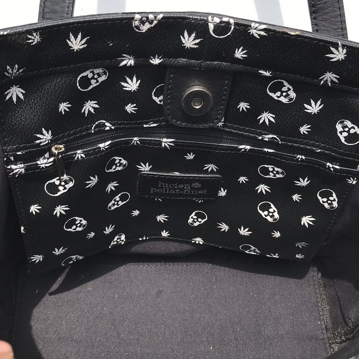 Lucien Pellat-Finet 🔥Hot Item🔥Lucien Pellat-Finet Skull Hemp Handsbag Size ONE SIZE - 22 Thumbnail