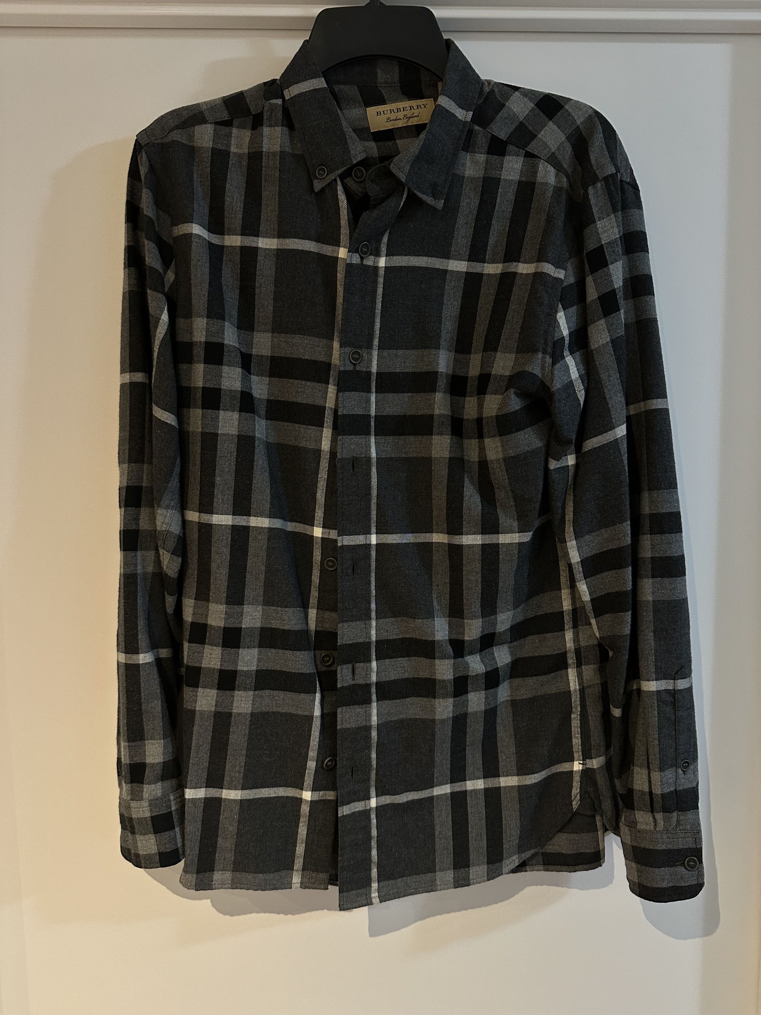 Burberry Burberry Plaid Check Button Shirt Size US S / EU 44-46 / 1 - 1 Thumbnail