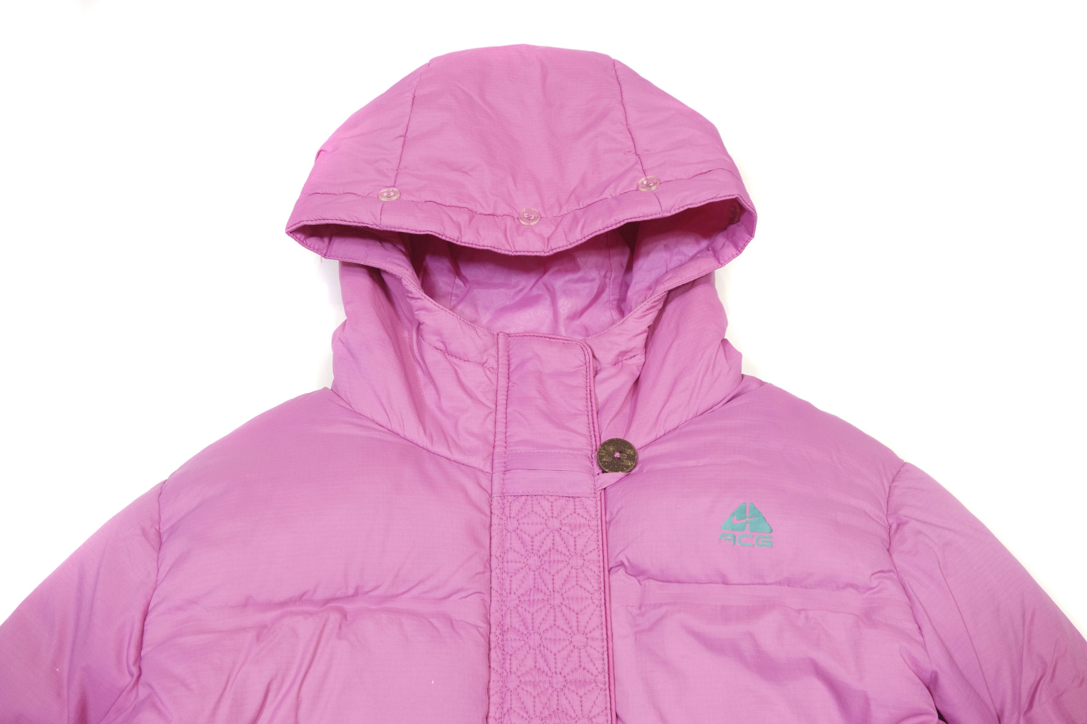 Nike 00S ACG Logo 550 Goose Down Jacket Size L / US 10 / IT 46 - 3 Thumbnail