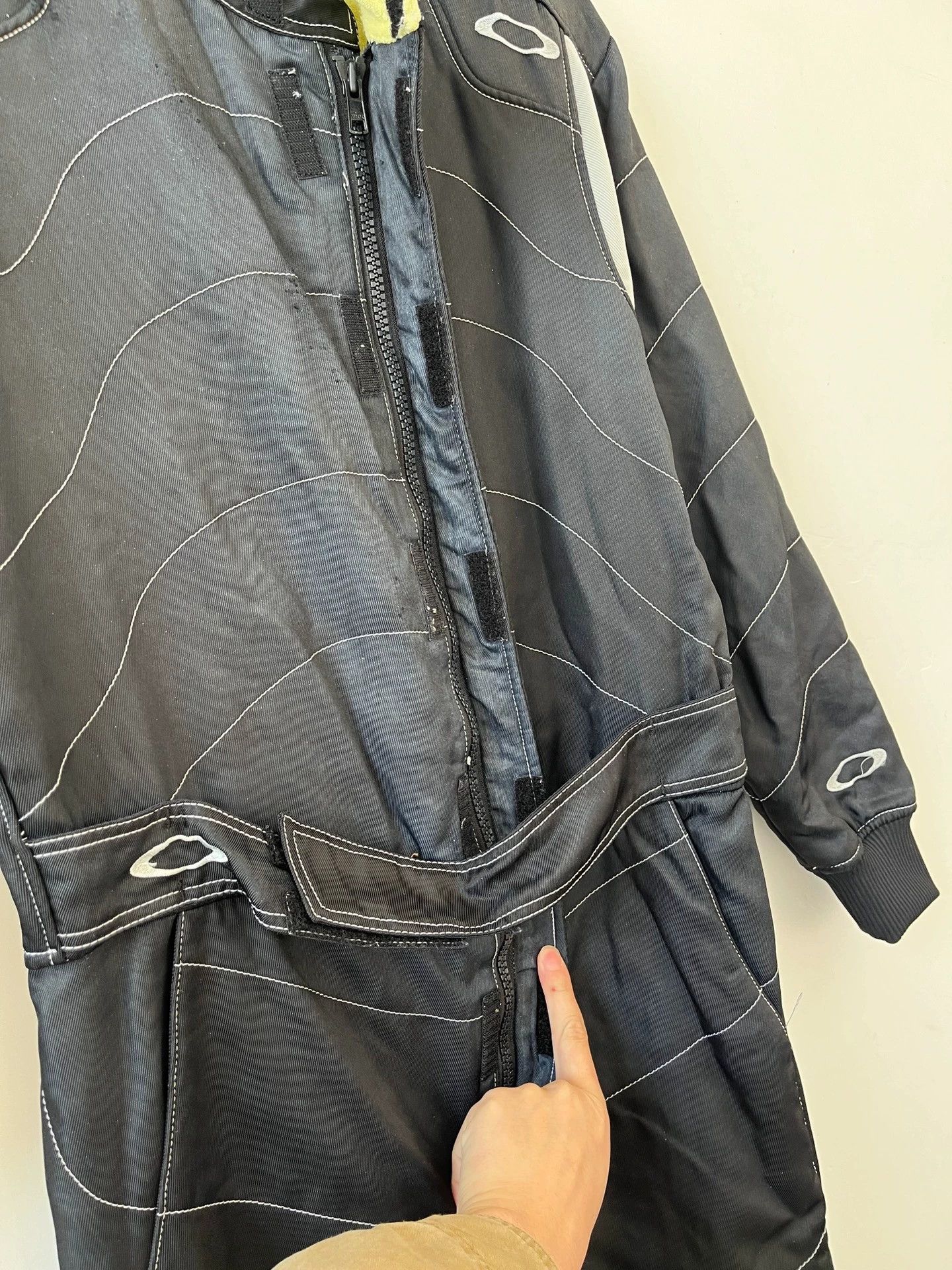 Oakley Oakley Rare Vintage 00s Racing Jacket(Overalls & Jumpsuits) Size US 30 / EU 46 - 6 Thumbnail