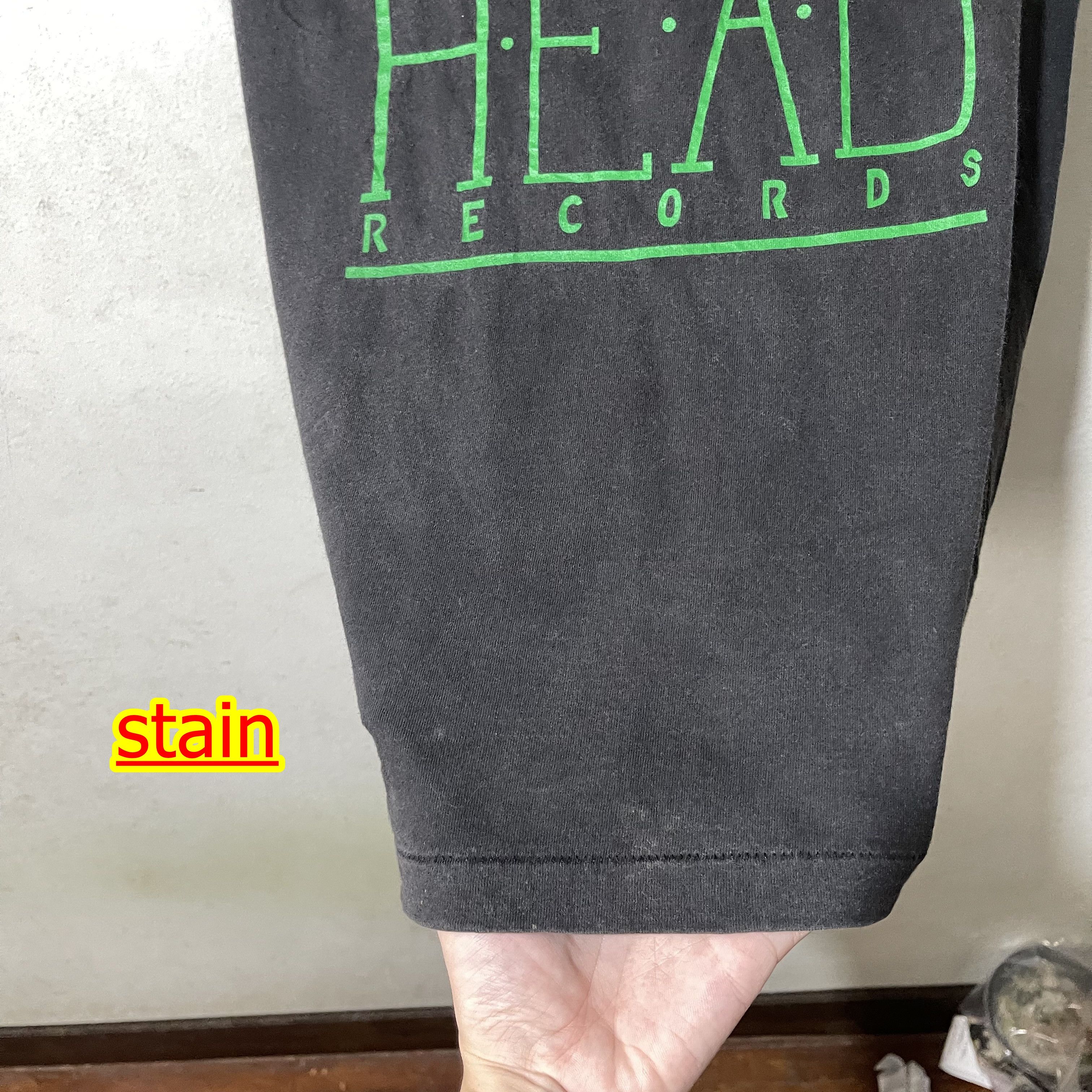 Band Tees × Vintage Vintage 90s Elbo Head Records Shirt Size US XL / EU 56 / 4 - 7 Thumbnail