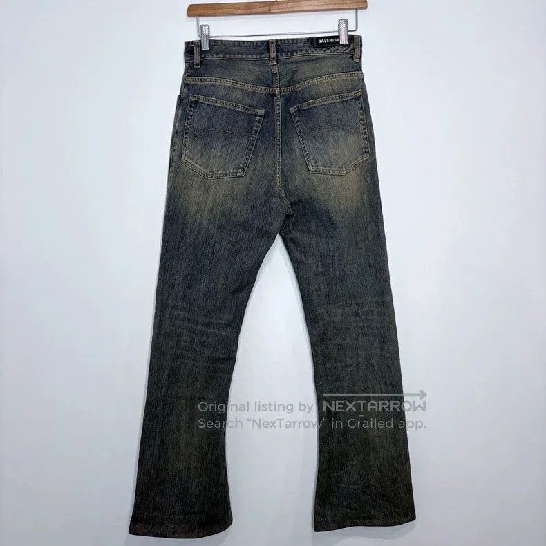 Balenciaga Balenciaga 23AW Bootcut Faded Jeans. Size US 26 / EU 42 - 2 Thumbnail