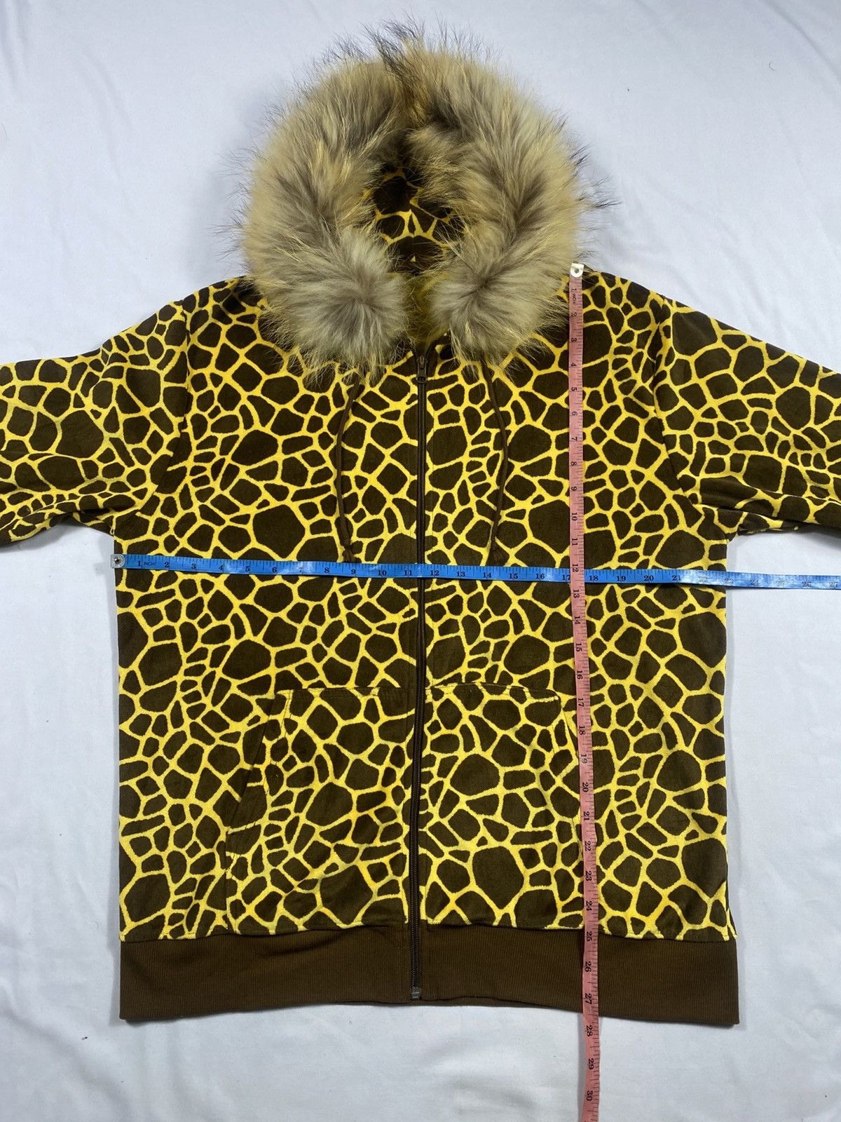 If Six Was Nine Undefined Fur zip hoodie velvet Leopard ifsixwasnine style Size US L / EU 52-54 / 3 - 13 Thumbnail