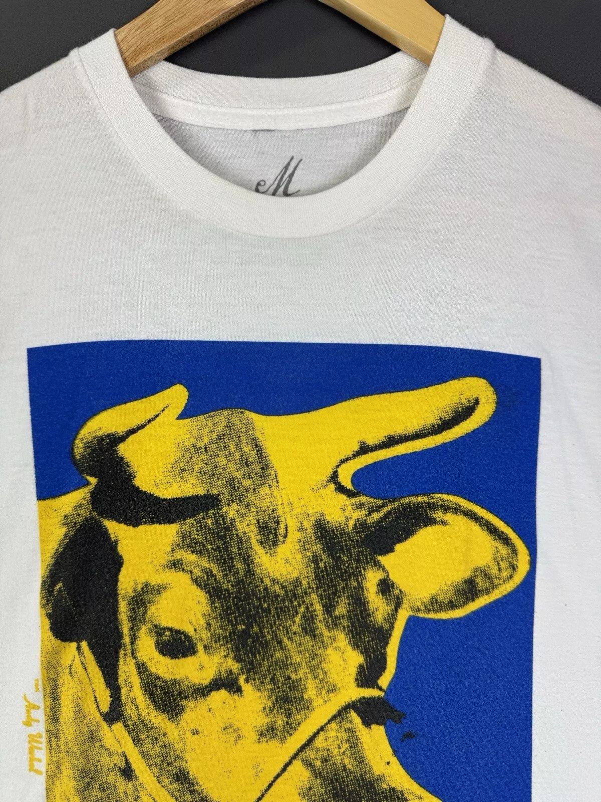Andy Warhol The Andy Warhol Museum Cow Painting Art Promo Rare T-Shirt Size US M / EU 48-50 / 2 - 3 Thumbnail