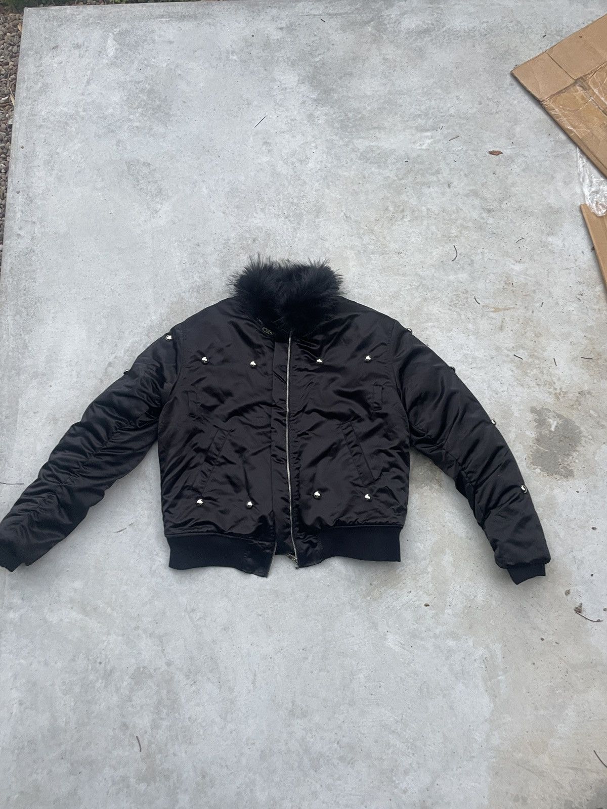 Opium style Studded Bomber Jacket