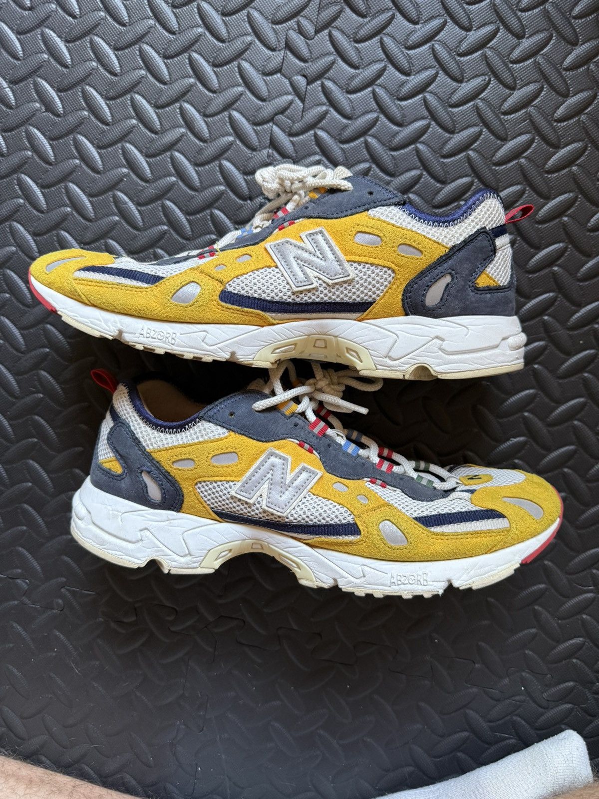 Aime Leon Dore × New Balance AIME LEON DORE NEW BALANCE 827 YELLOW SIZE 12 Size US 12 / EU 45 - 1 Thumbnail