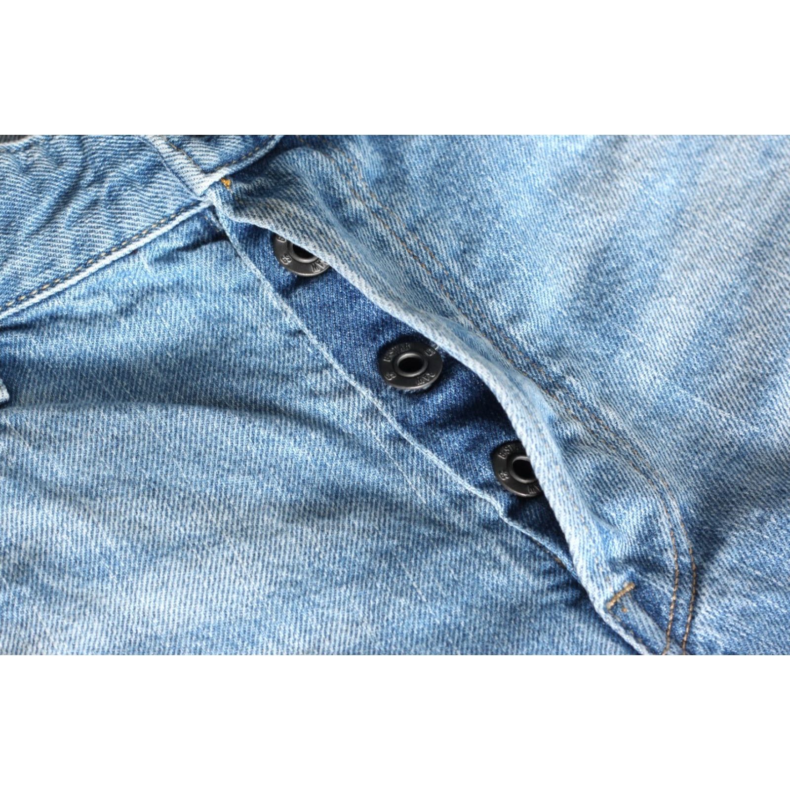 G-Star VINTAGE G-Star 3301 Jeans Denim Shorts Men SIZE 31 Bermuda Regular Blue Denim Casual Spring Summer Mens Size US 31 - 4 Thumbnail