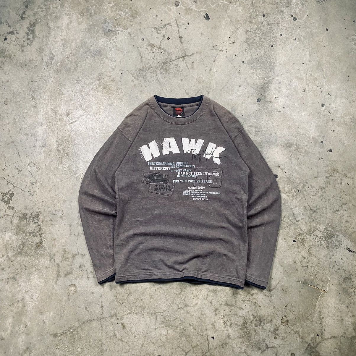 Tony Hawk y2k Tony Hawk Skateboard LS Tee Size US M / EU 48-50 / 2 - 1 Thumbnail