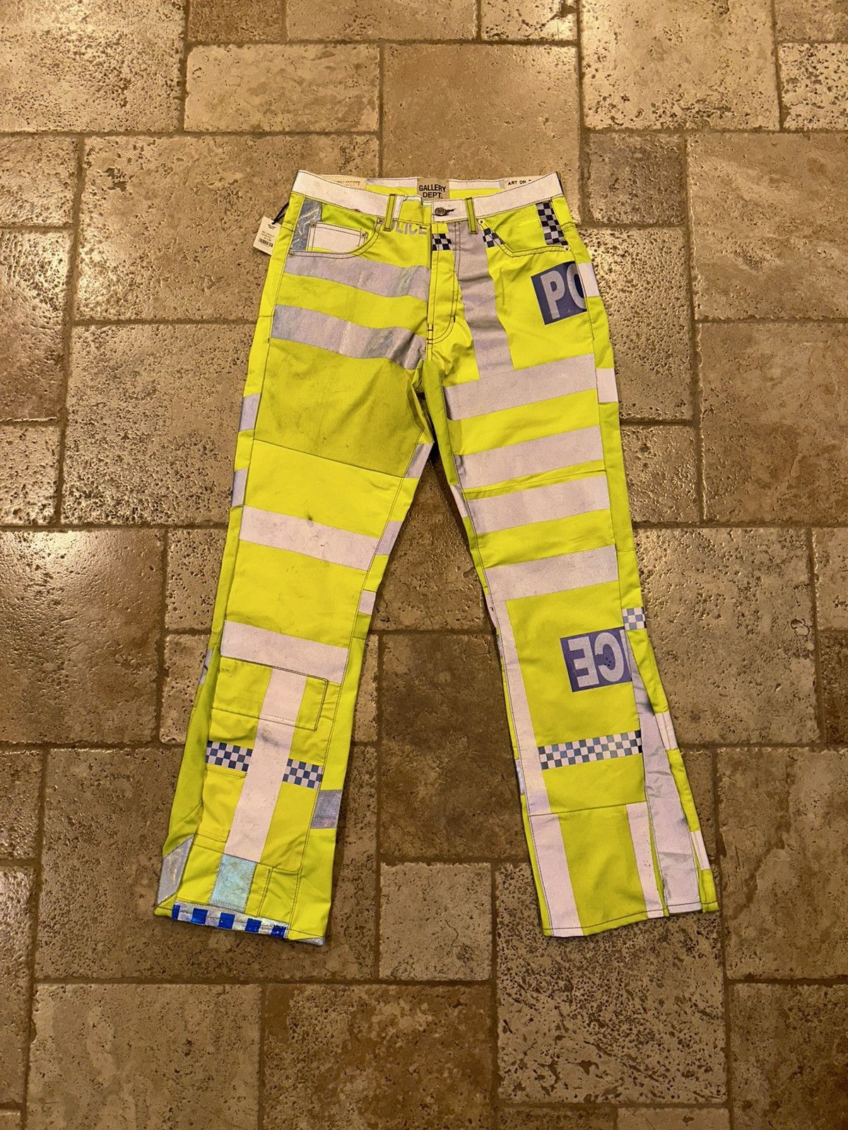 Gallery Dept. Gallery Dept Toxic LA Flare Police Construction Pants Size US 31 - 6 Thumbnail