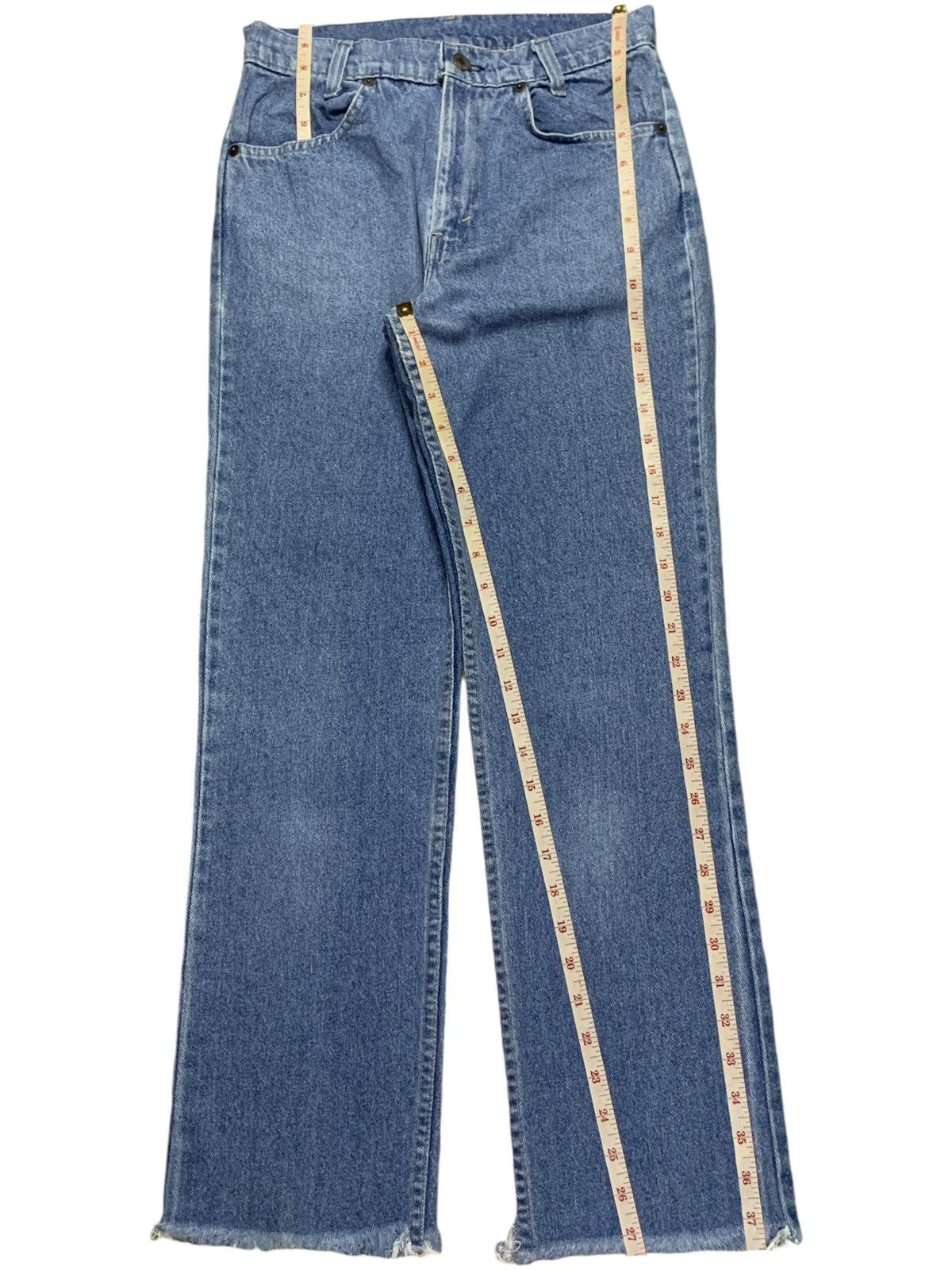 Levi's × Levi's Vintage Clothing × Vintage SALES🔥Vintage 80s Levis Silver Talon Zipper Blue Wash Jeans Size 27" / US 4 / IT 40 - 12 Thumbnail