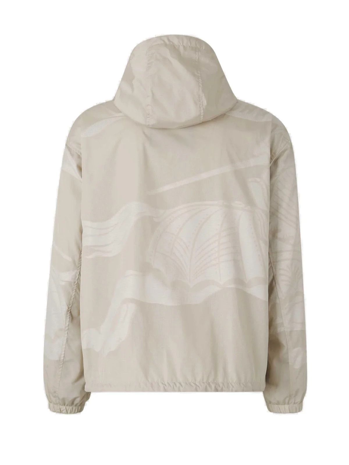 Burberry o1y0426 Hooded Jacket in Beige Size US M / EU 48-50 / 2 - 2 Thumbnail