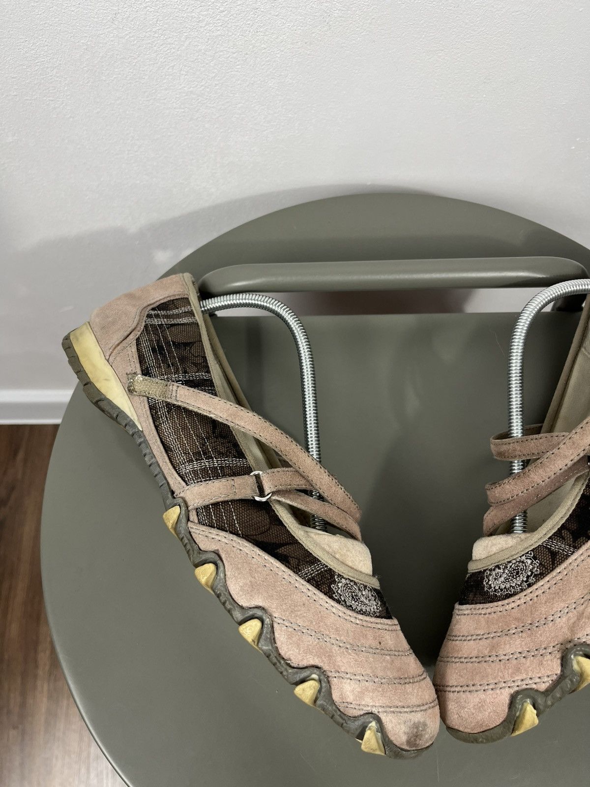 Other Graceland Suede Mary Jane Shoes Beige Brown EU 39 Size US 8.5 / IT 38.5 - 2 Thumbnail