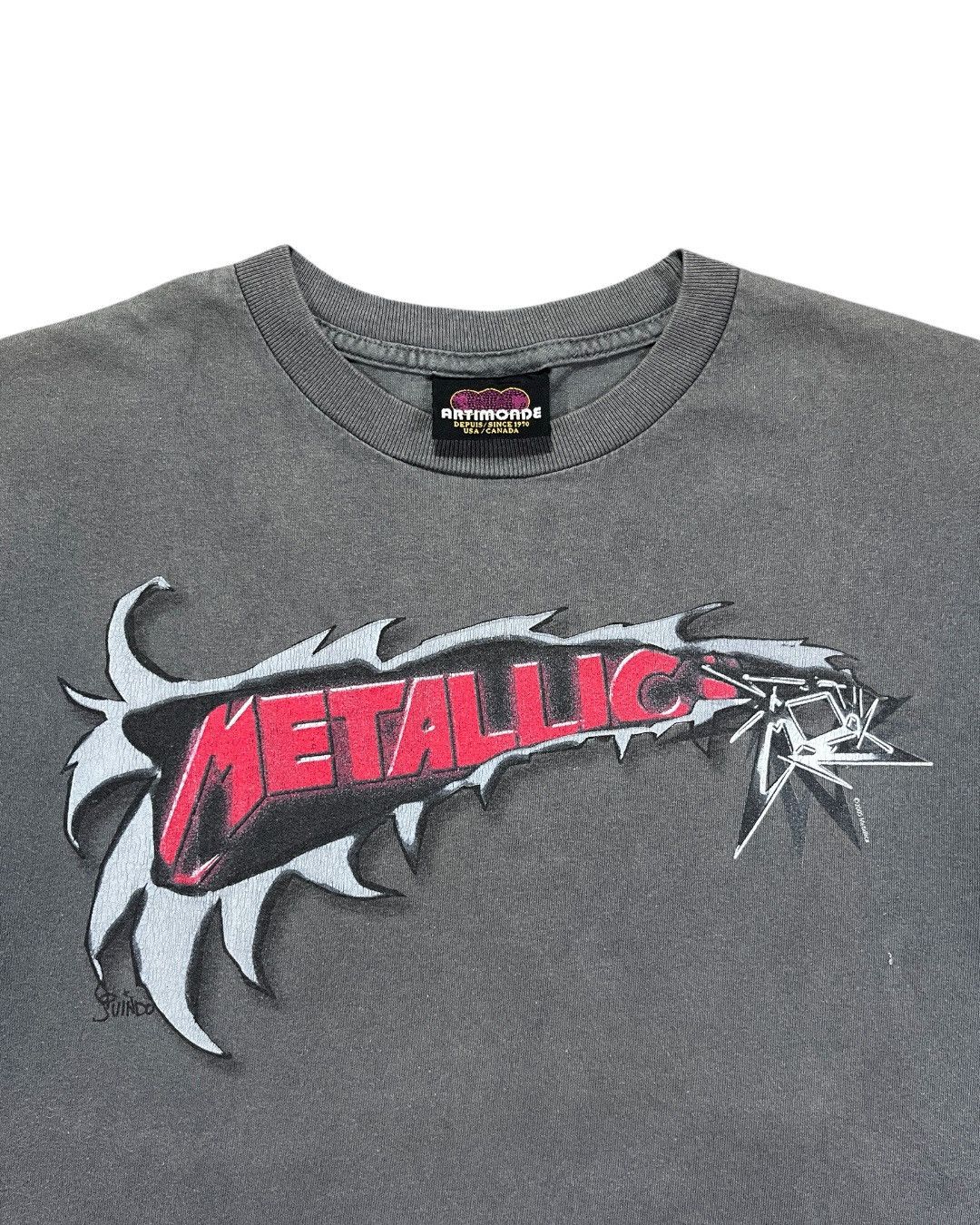 Vintage Vintage 2005 Metallica Tshirt Size US L / EU 52-54 / 3 - 3 Thumbnail