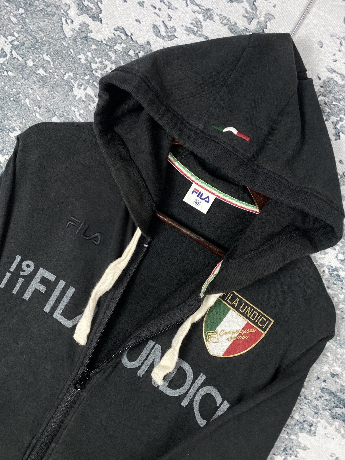 Fila × Vintage Vintage Fila Zip Up Hoodies Size US M / EU 48-50 / 2 - 6 Thumbnail