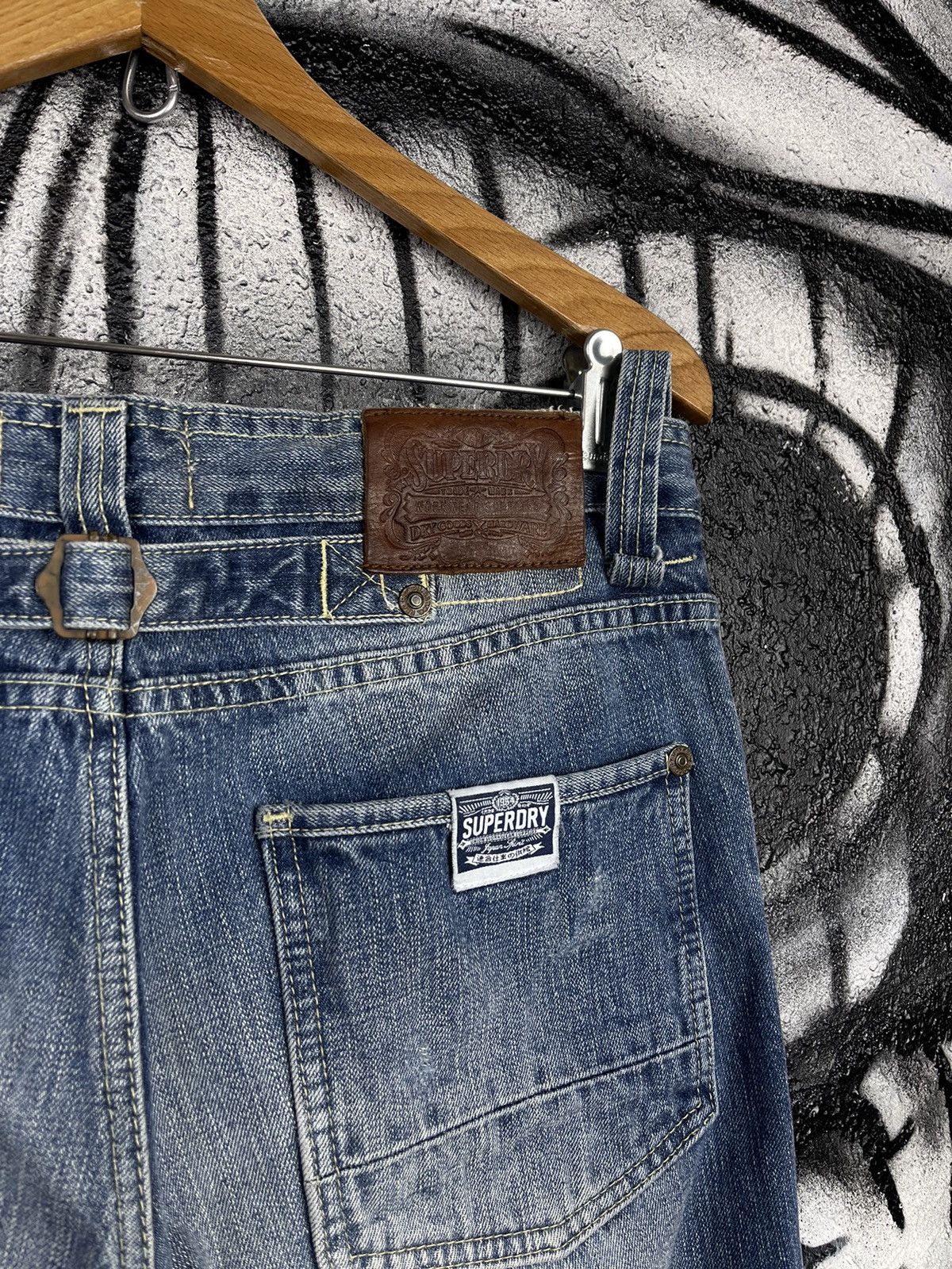 Superdry SuperDry Japanese Denim Dean Jeans Men’s Size W32 L32 Size US 33 - 7 Thumbnail