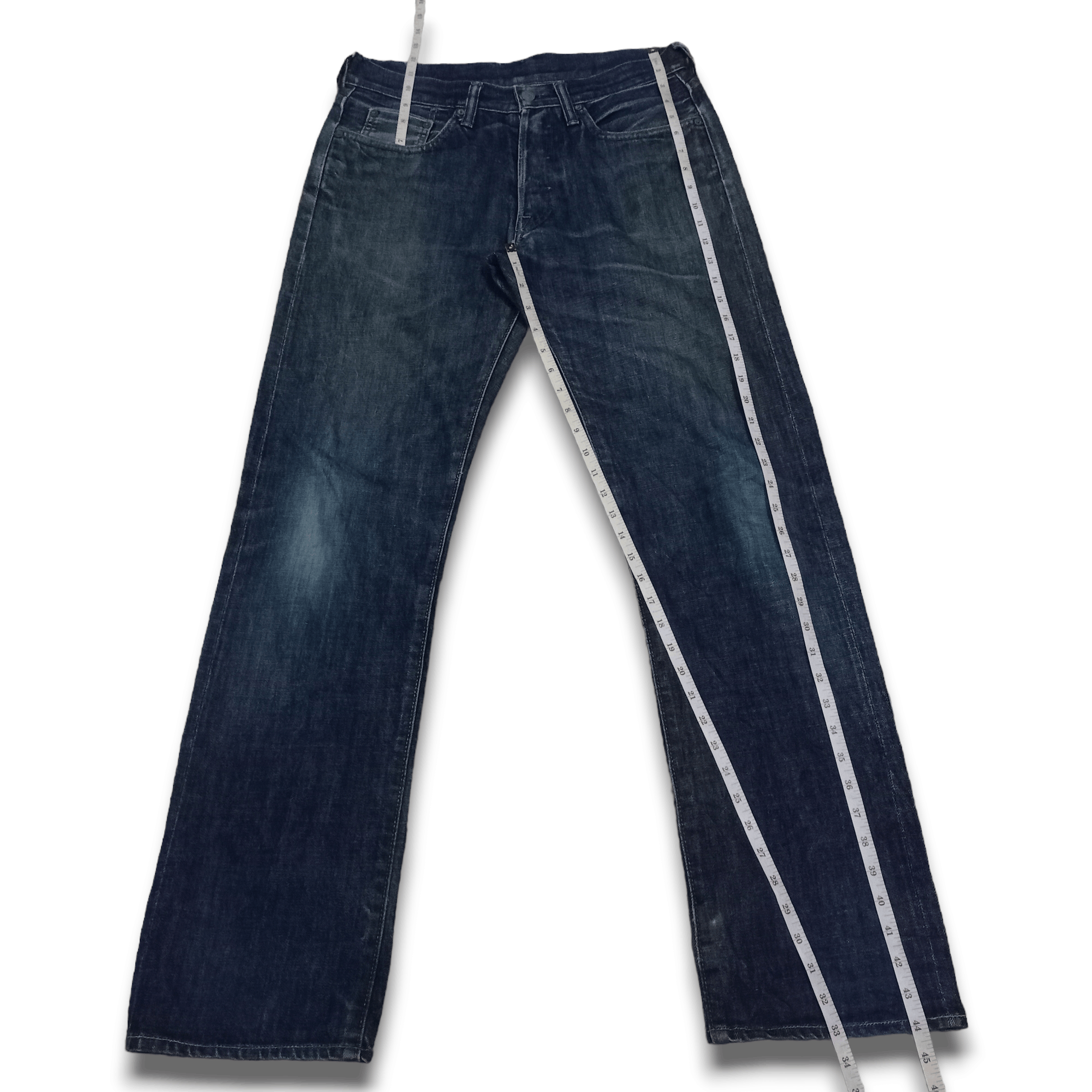 Studio D'Artisan Vintage Studio D'Artisan Japanese Selvedge Baggy Style Jeans Size US 32 / EU 48 - 11 Thumbnail