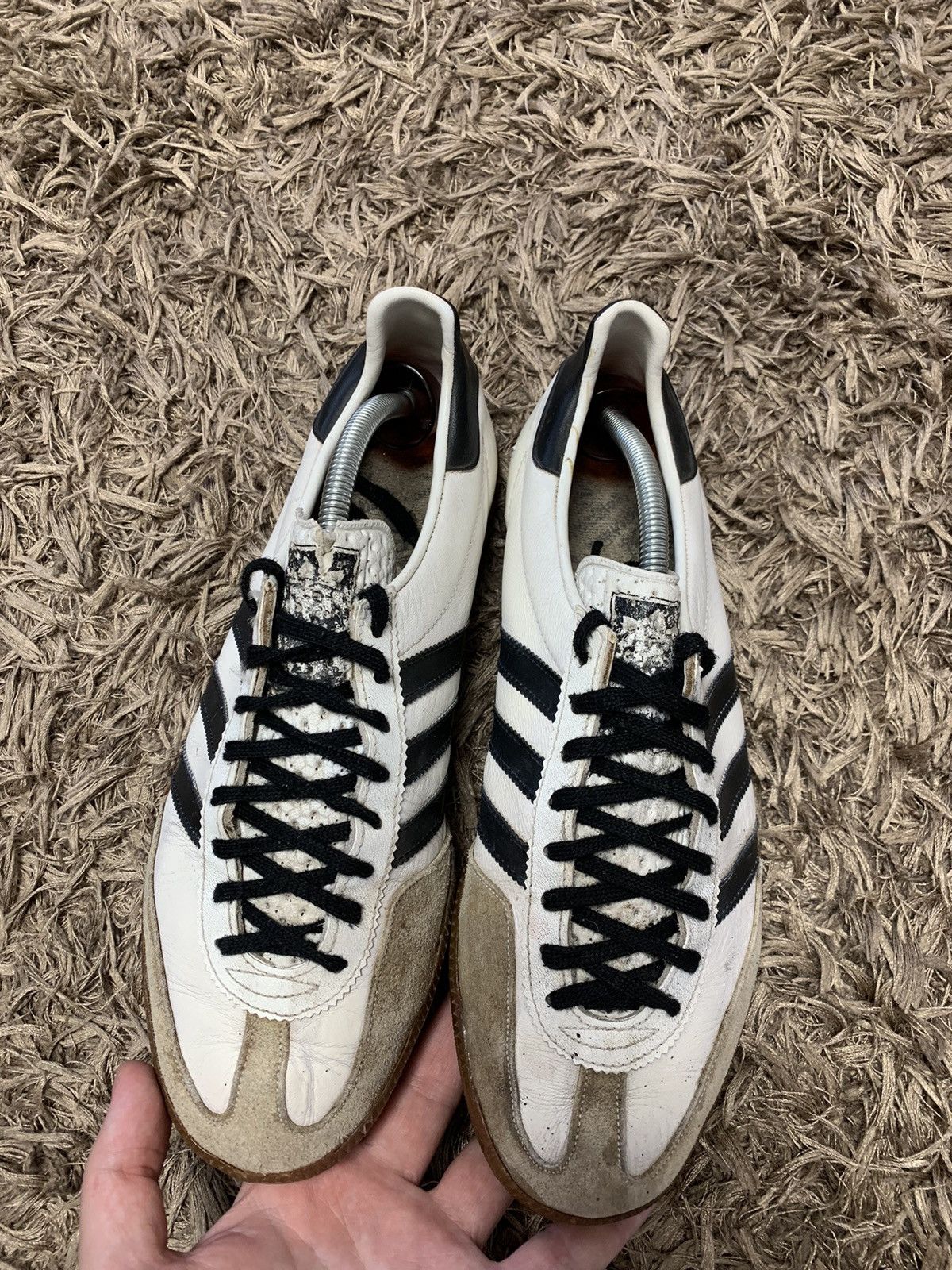 Adidas universal 1980th 1980 rare vintage low sneakers 10 Us