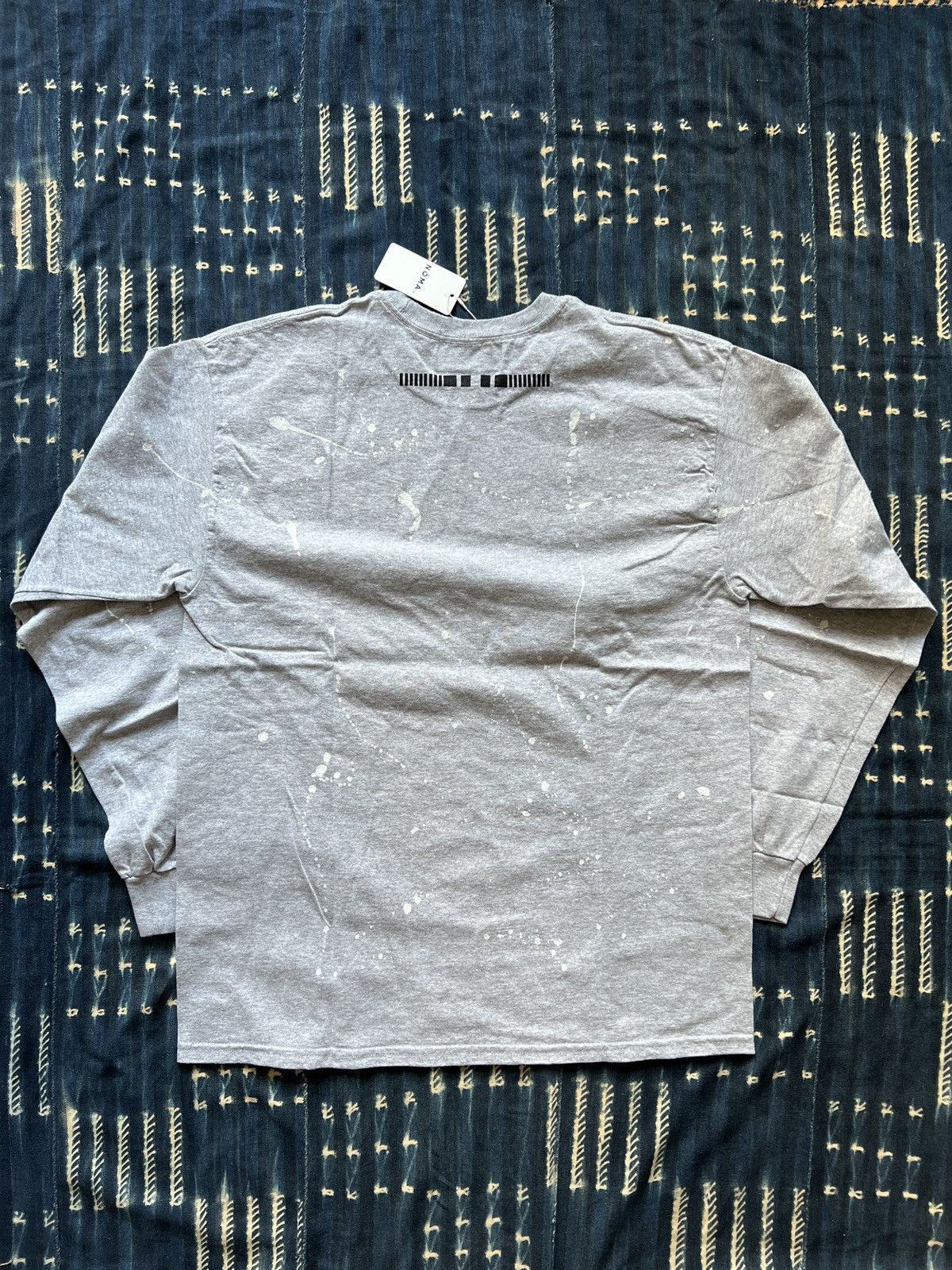 Japanese Brand Nomarhythm Textile Japan Splash Long Sleeve Tee Size US L / EU 52-54 / 3 - 2 Thumbnail