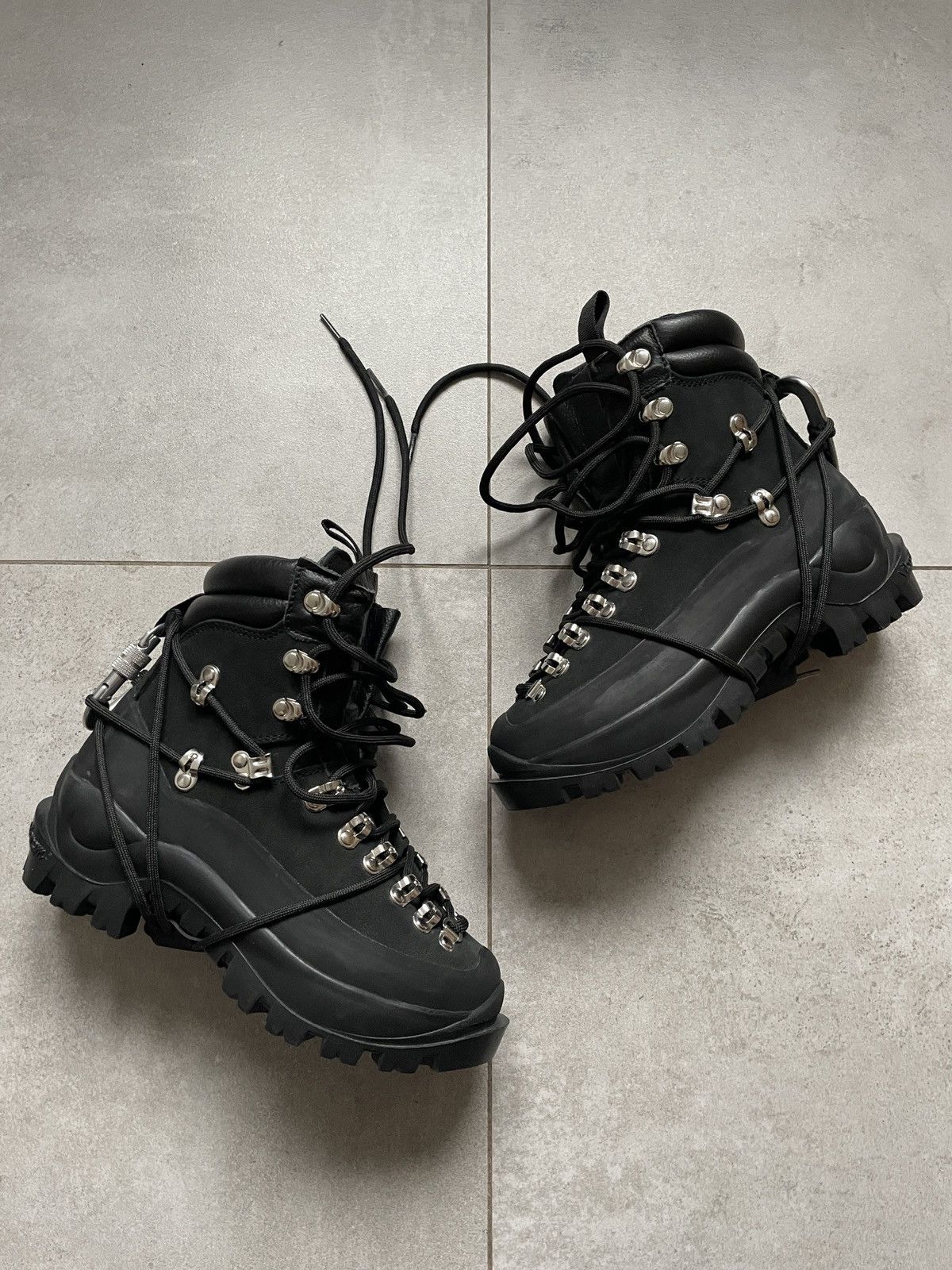 Diemme × Heliot Emil DIEMME X HELIOT EMIL BLACK HIKING BOOTS Size US 6 / IT 36 - 9 Thumbnail