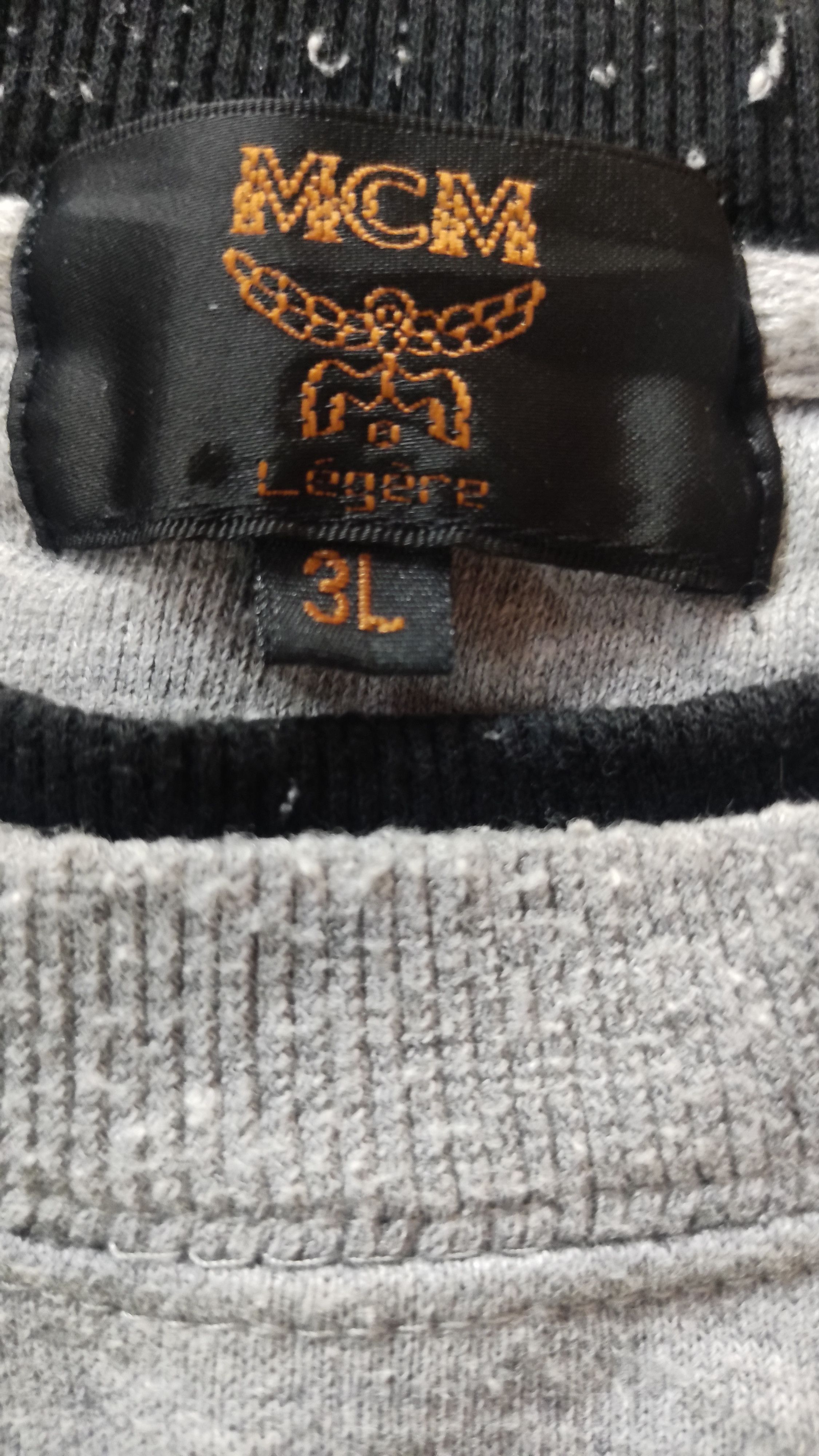 Designer × MCM × Vintage Vintage MCM Big Logo Embroidered Crewneck Sweatshirt Size US XXL / EU 58 / 5 - 7 Thumbnail
