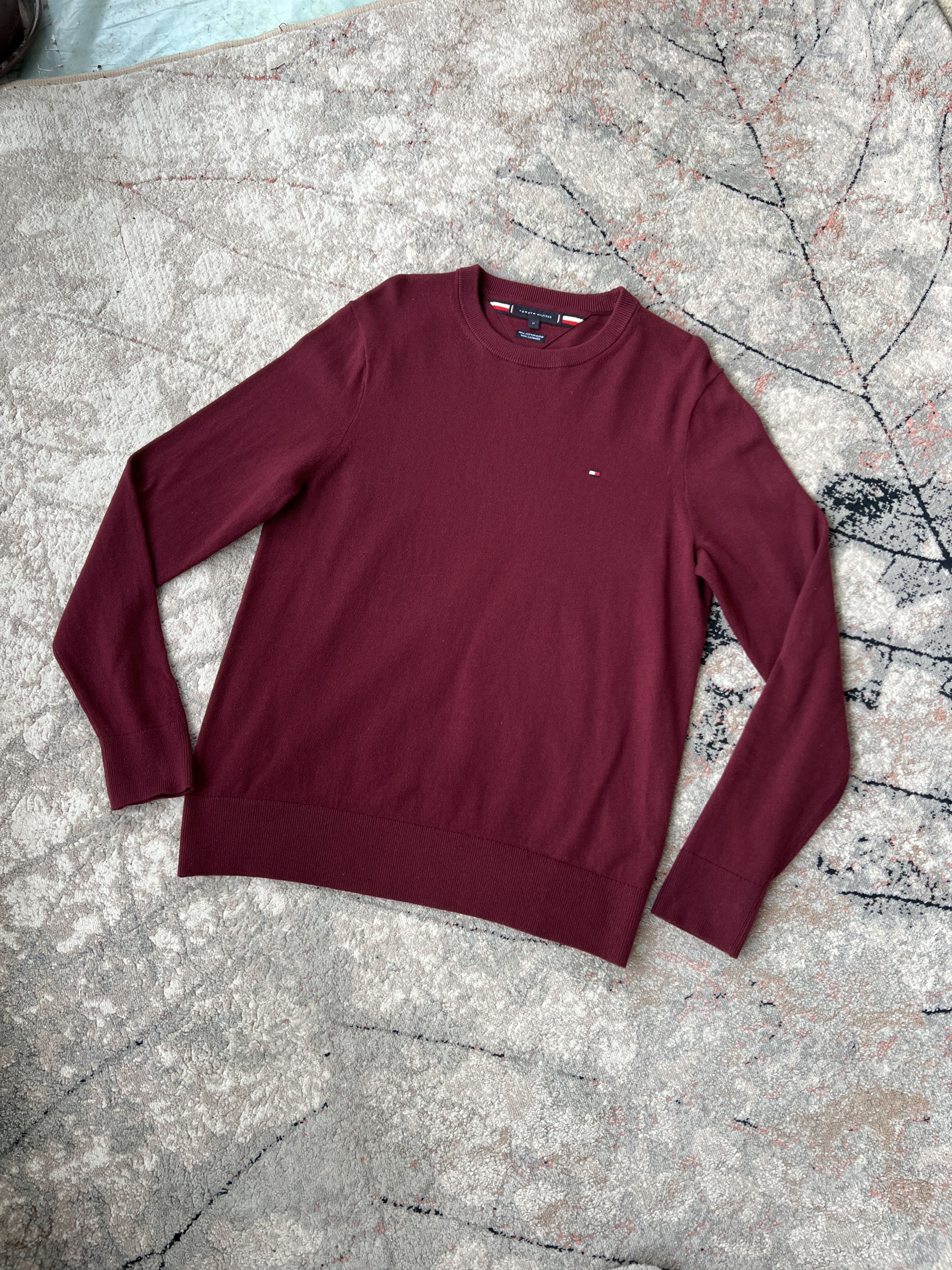 Tommy Hilfiger Tommy Hilfiger Cotton Sweater Size US M / EU 48-50 / 2 - 1 Thumbnail