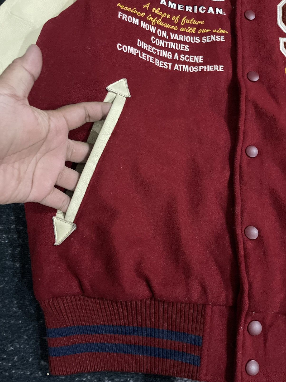 Other SMITHS AMERICAN VARSITY JACKET Size US M / EU 48-50 / 2 - 9 Thumbnail
