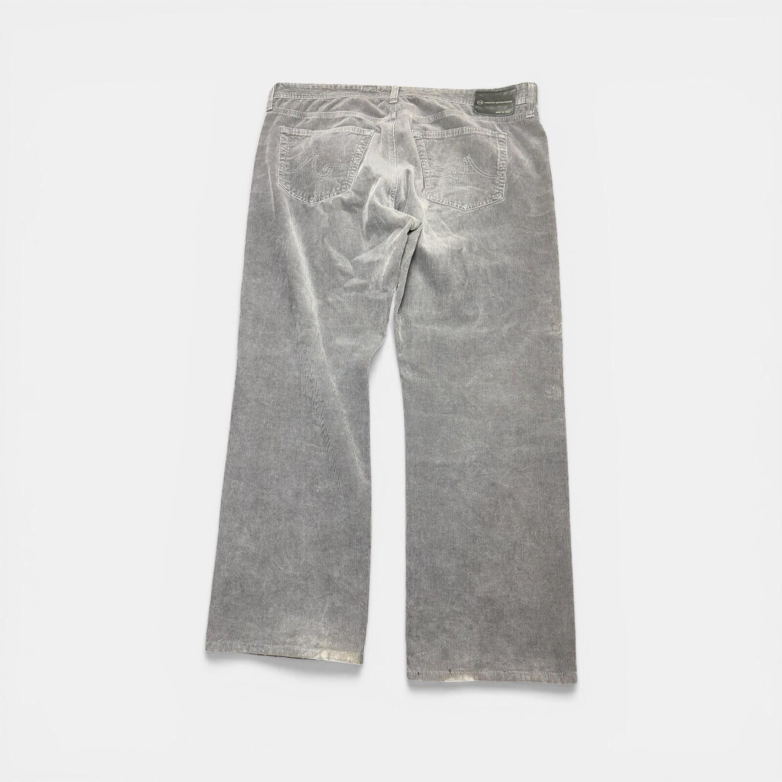 AG Adriano Goldschmied AG Adriano Goldschmied Corduroy Pants Men’s Gray 40x291 Size US 40 / EU 56 - 2 Thumbnail