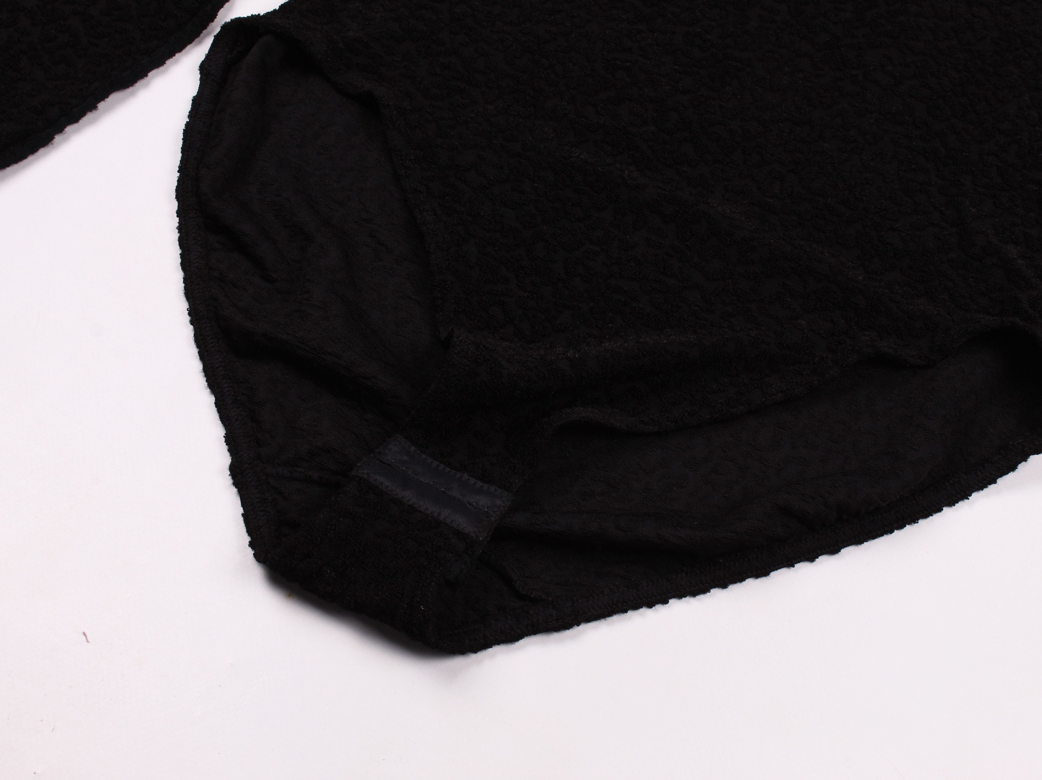 Vintage Vintage Les Swity Glam Black Long Sleeve Bodysuit Size M / US 6-8 / IT 42-44 - 7 Thumbnail