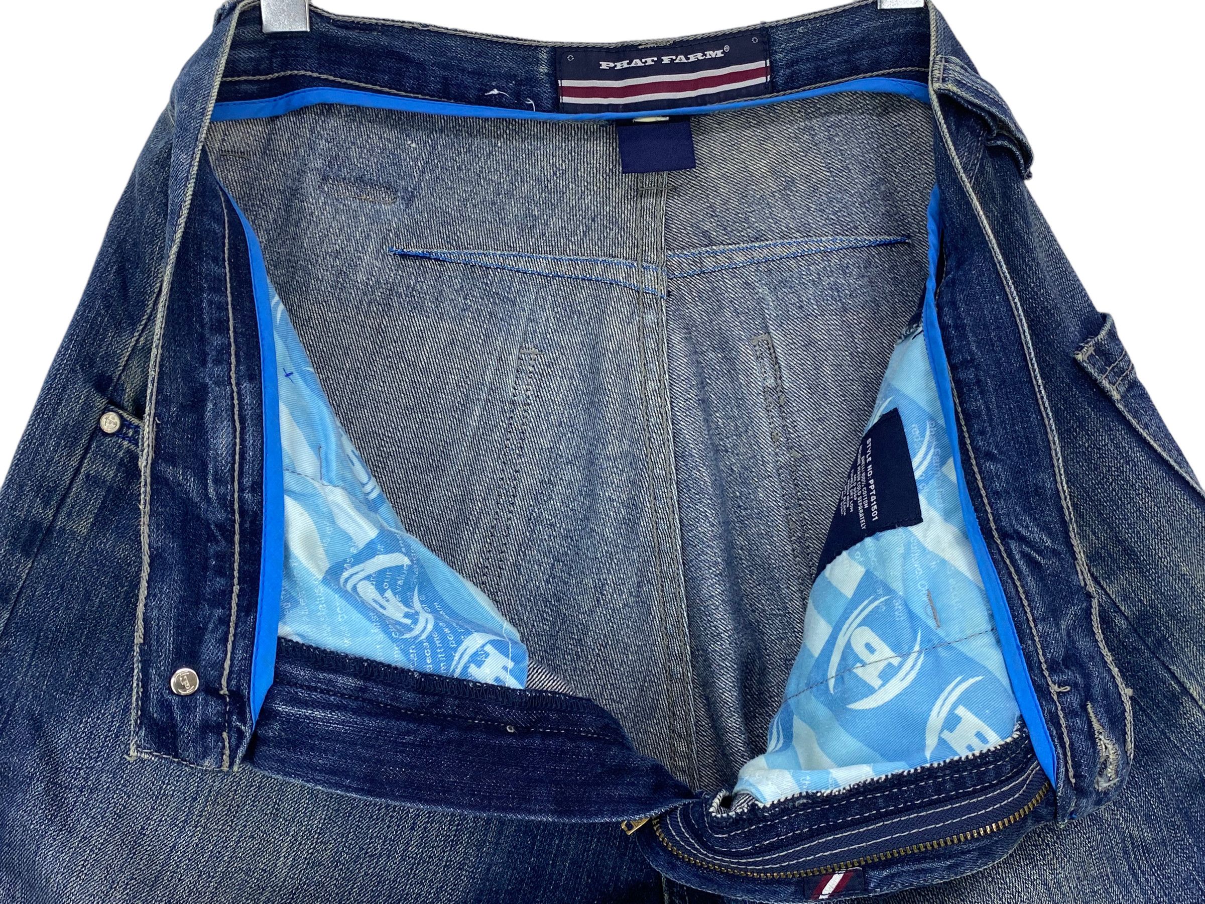Phat Farm Phat Farm Baggy Jeans Hip Hop Skateboards Jeans Pants Size US 36 / EU 52 - 10 Thumbnail