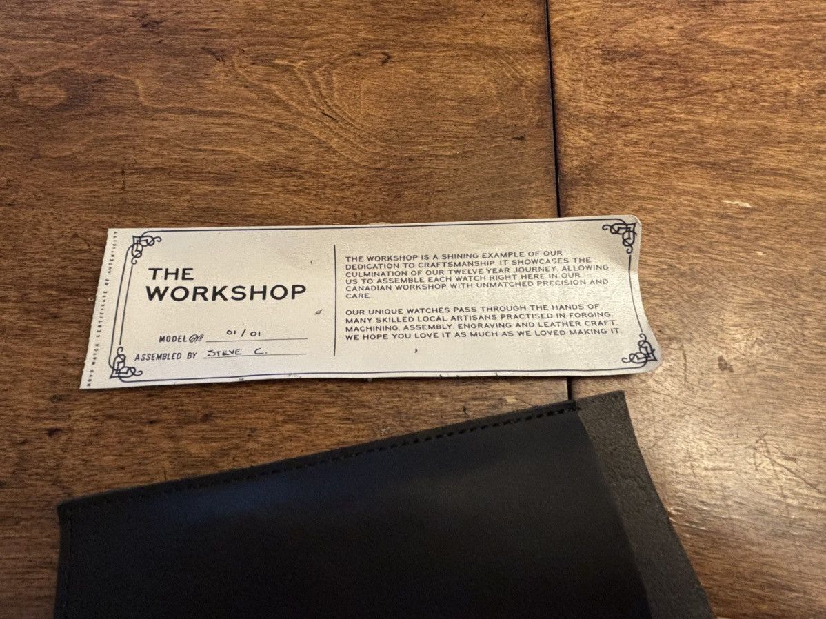 Other New Novo Watch “the workshop” mechanical, made in Canada Size ONE SIZE - 8 Thumbnail